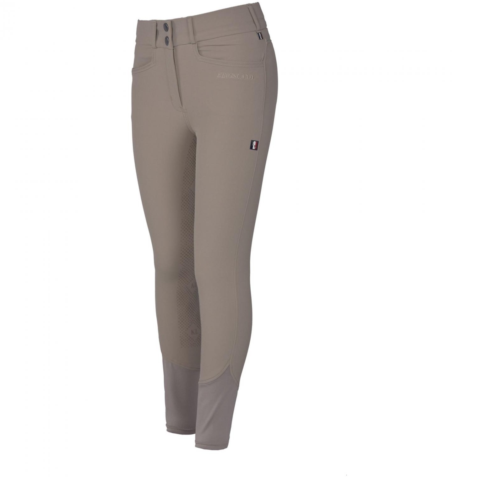 Damen Reithose Silikon Vollbesatz KLKadi E-Tec beige