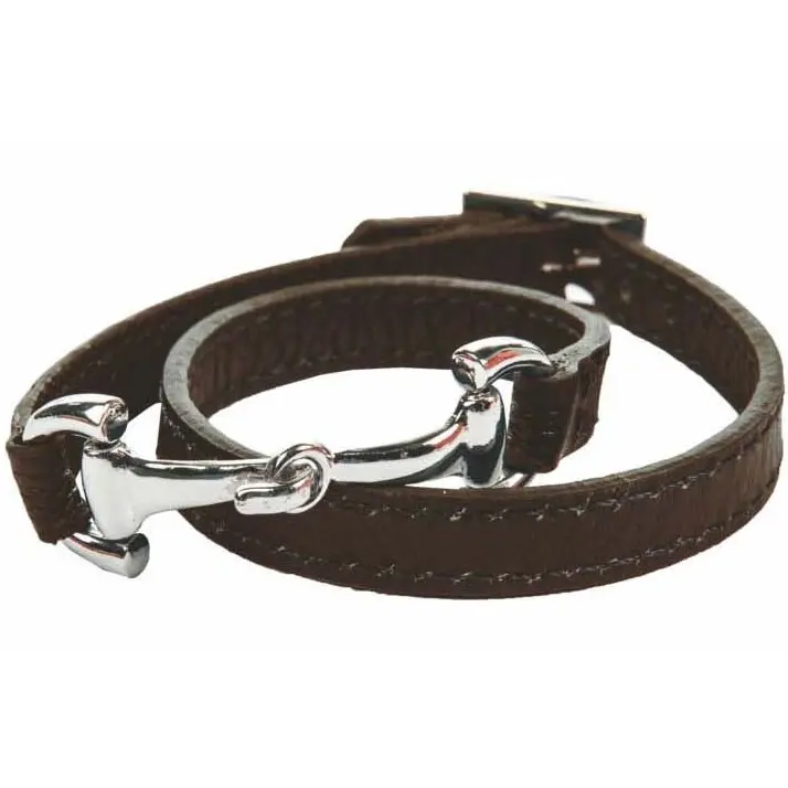 Lederarmband BIT dunkelbraun