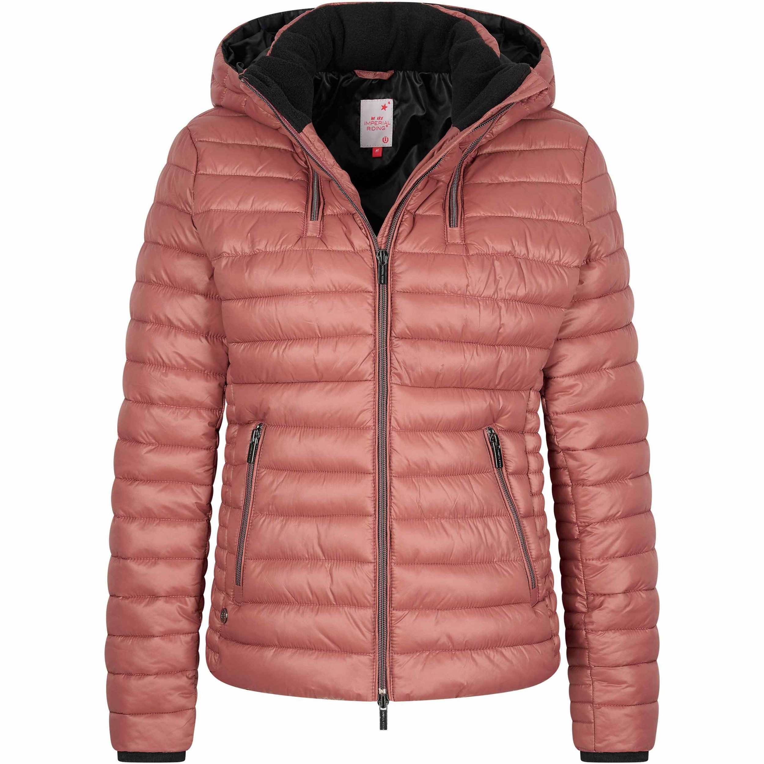 Damen Steppjacke IRHCity Stars dark rosy