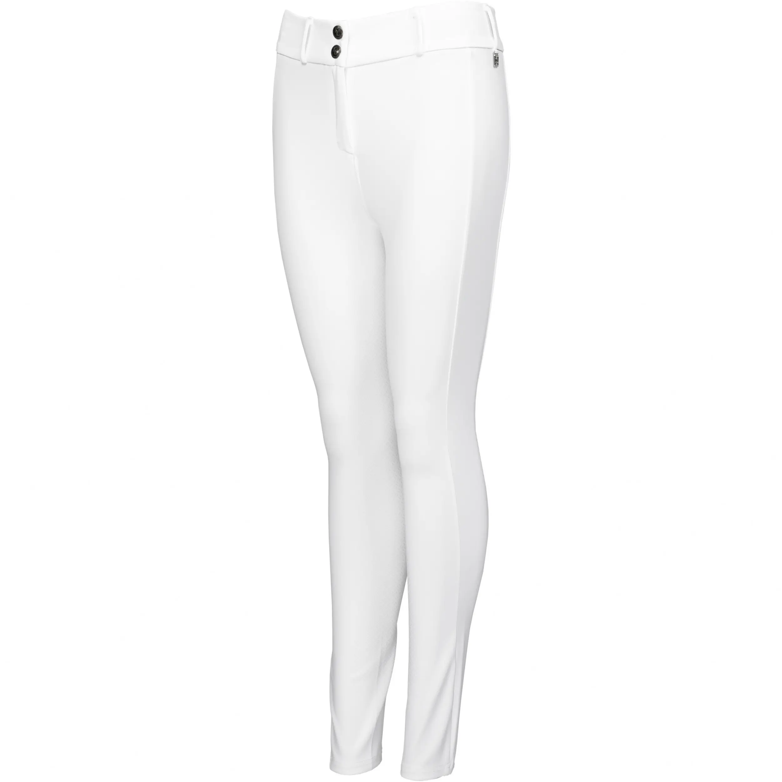 Damen Reithose Silikon Vollbesatz KLKaya F-Tec6 white