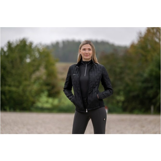 Damen Hybridjacke schwarz