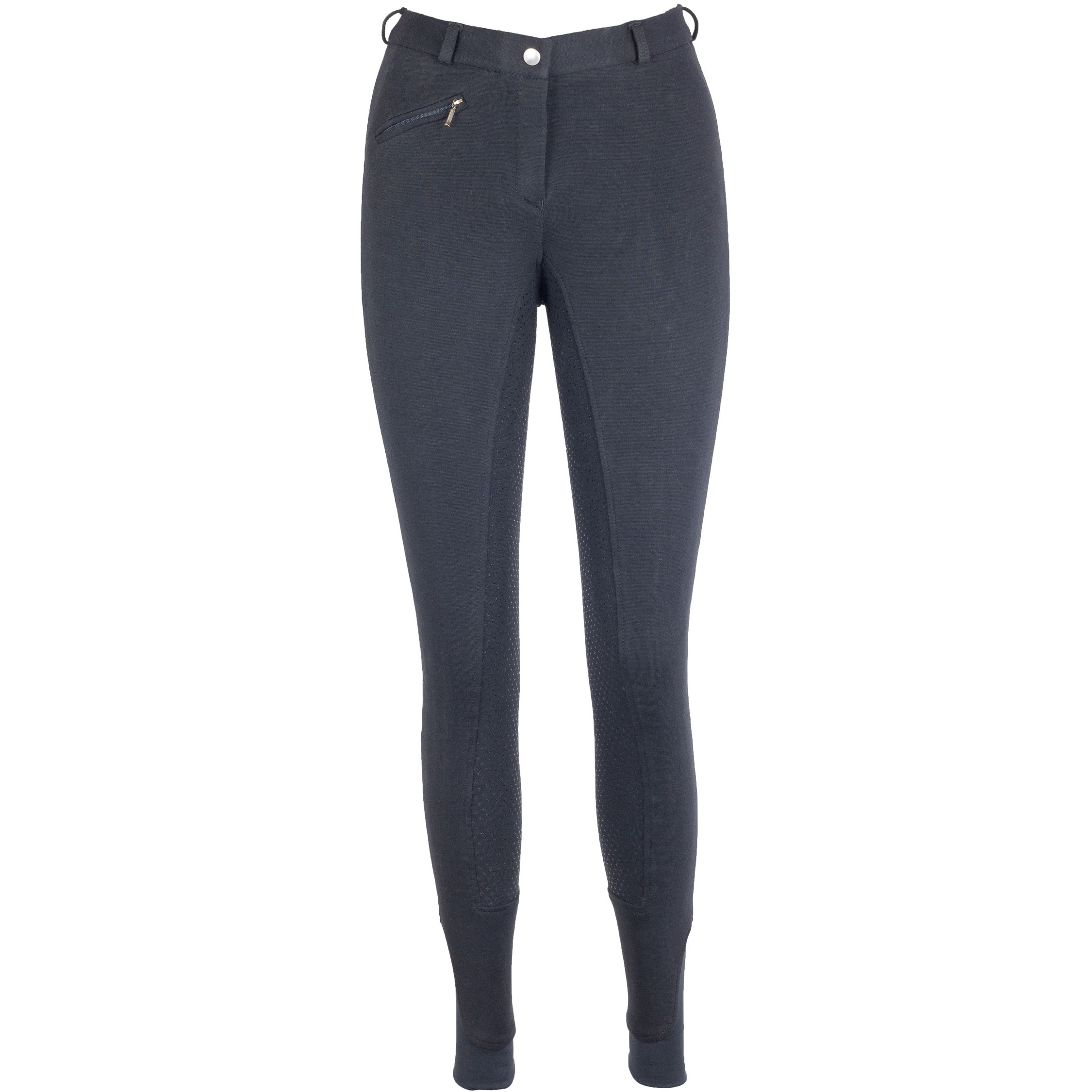 Damen Reithose Silikon Vollbesatz Flex BASICLINE schwarz