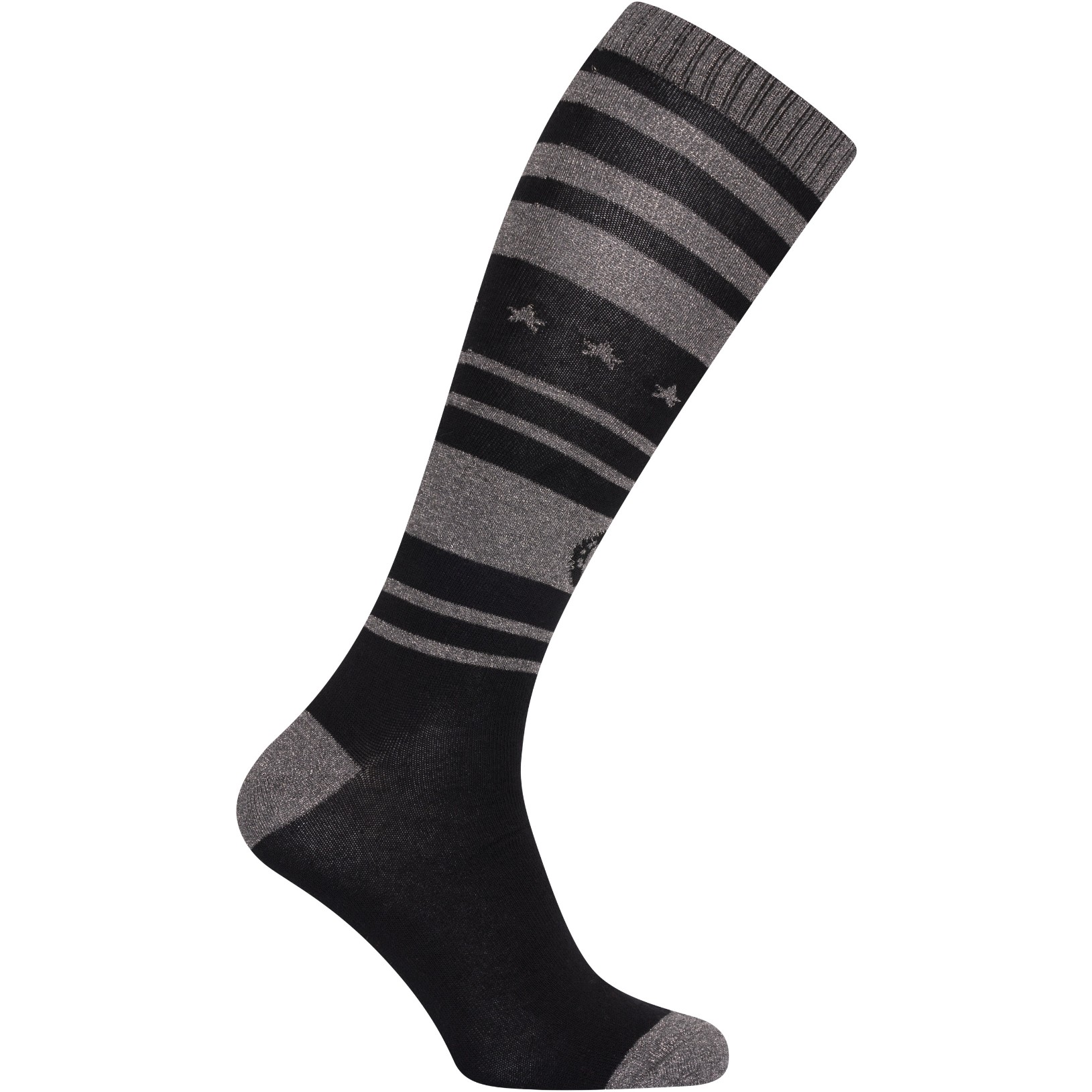 Damen Reitsocken IRHColorful Star black