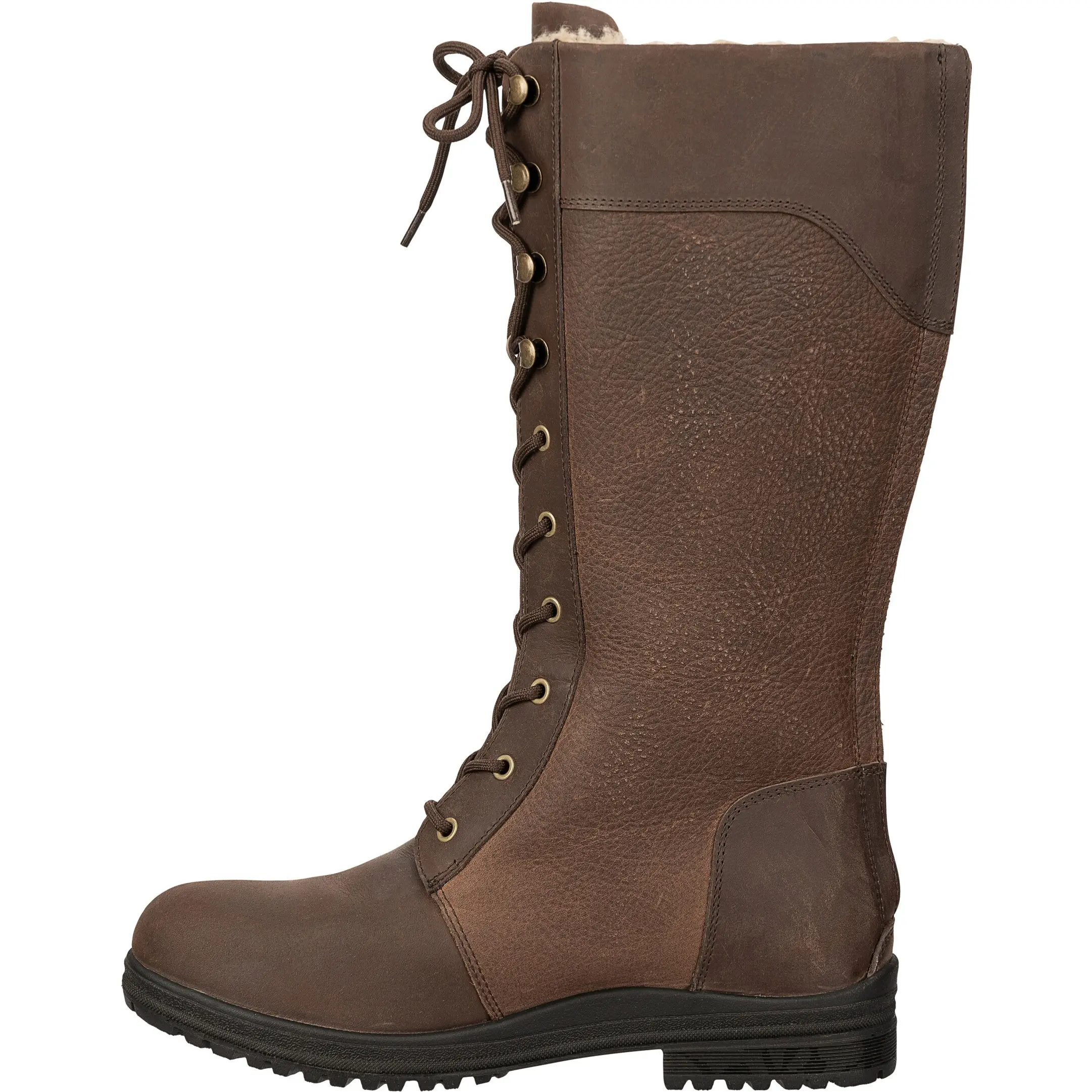 Winter Damen Reitstiefel GALWAY Echtleder waxy brown