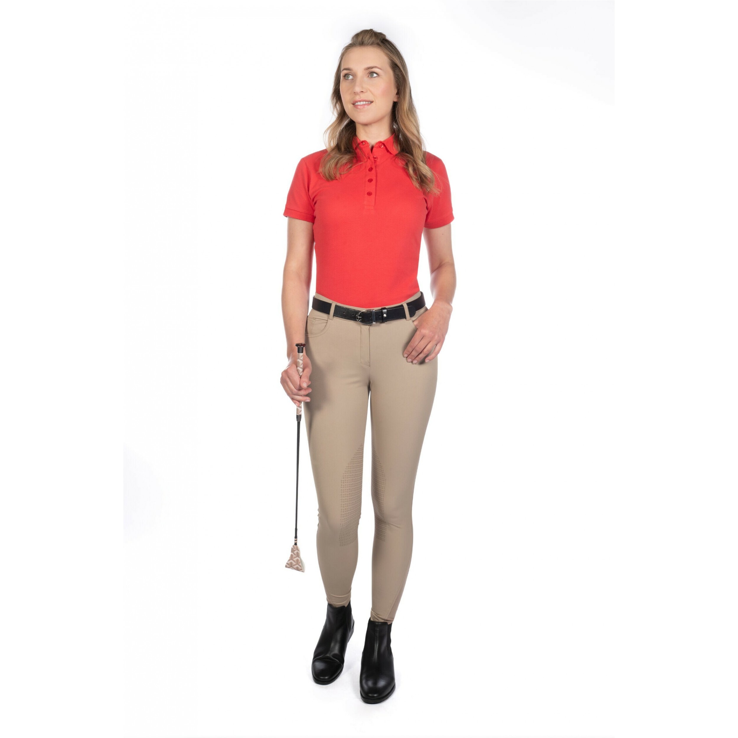 Damen Poloshirt ELISA rot