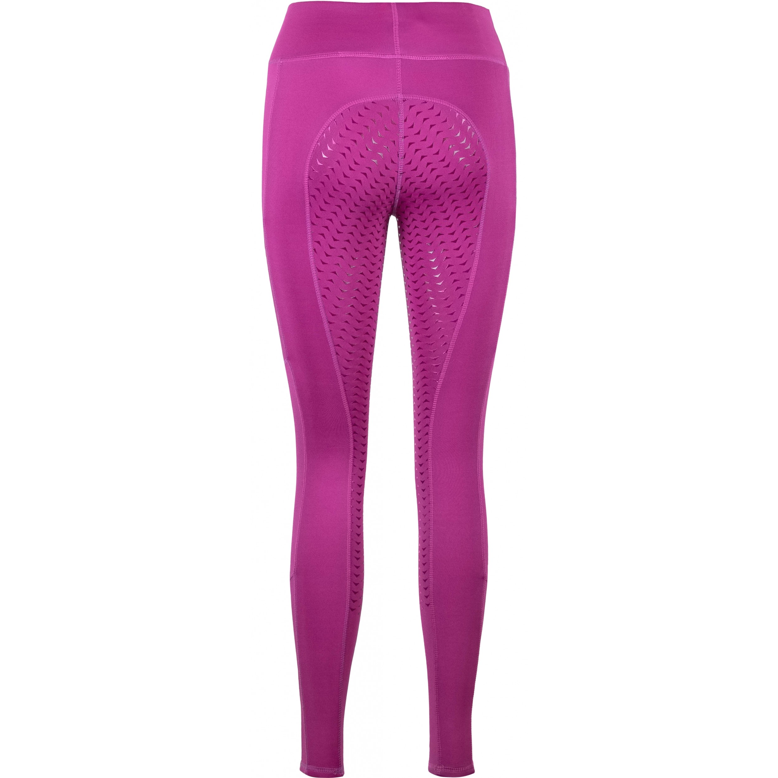 Kinder Reitleggings Silikon Vollbesatz EMILIA fuchsia