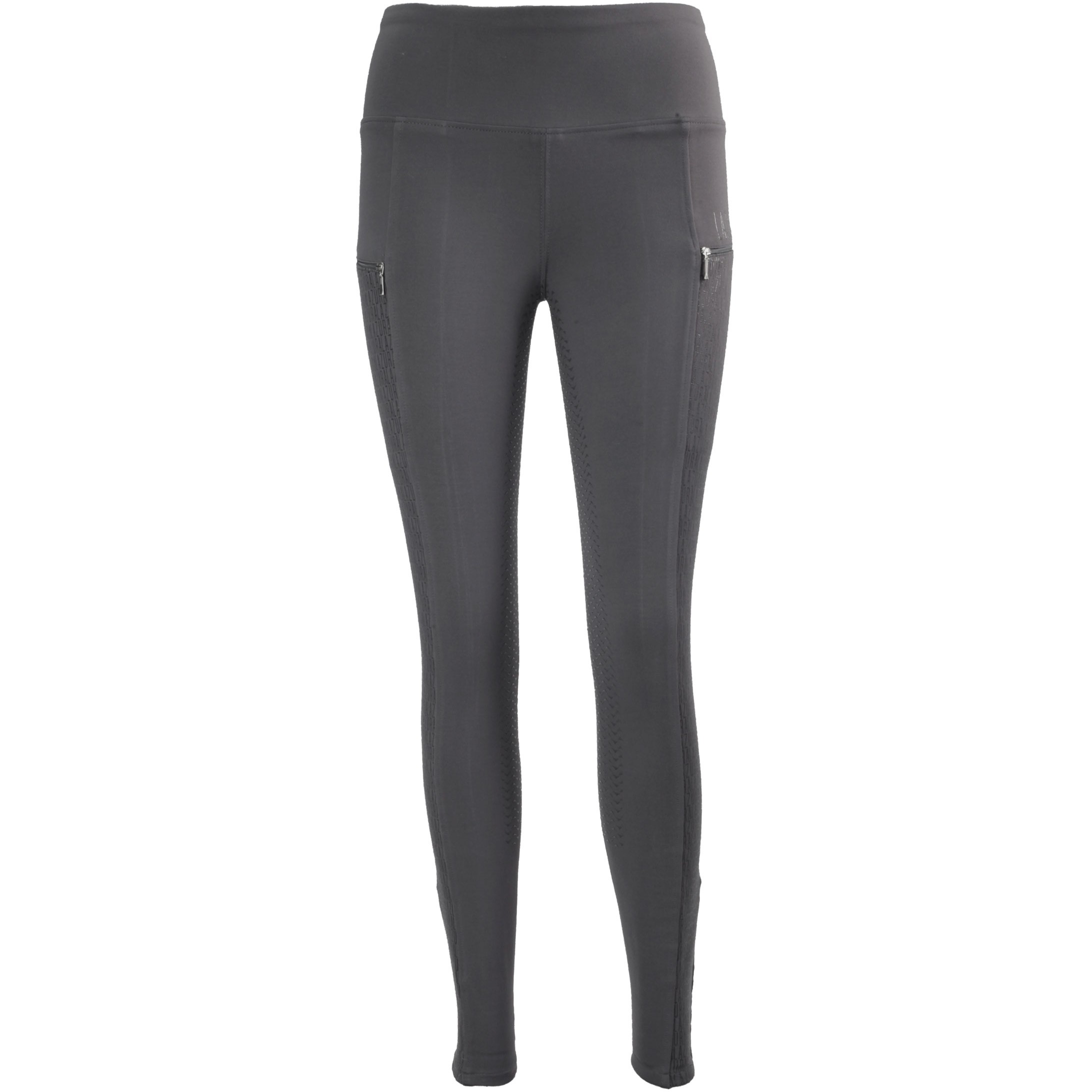 Damen Reitleggings Silikon Vollbesatz DIANA asphalt