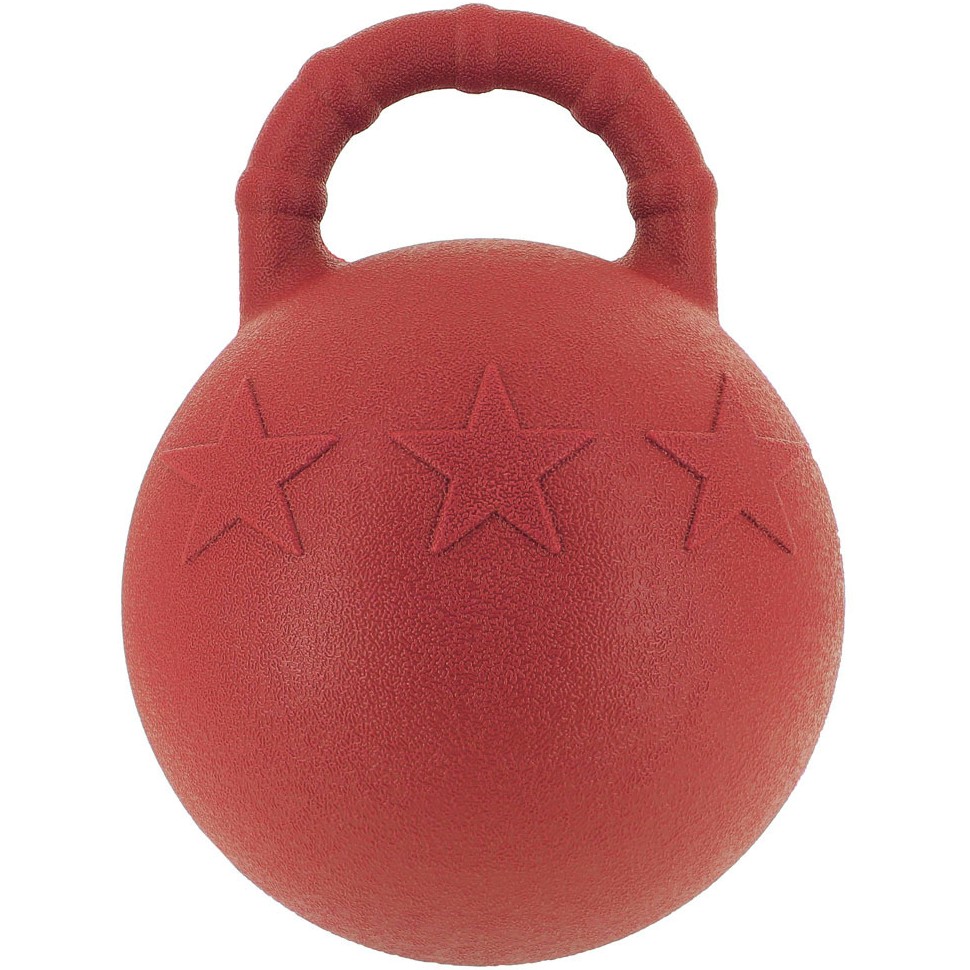 Ball mit Griff für Pferde rot Ø 25cm