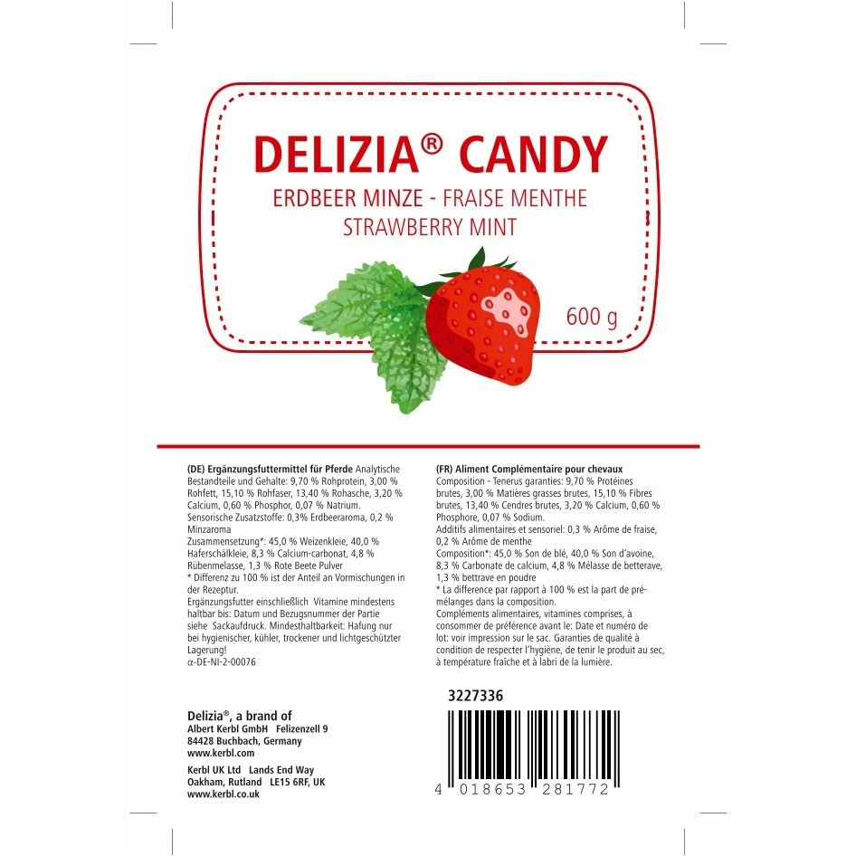 Delizia Candy Erdbeere/Minze