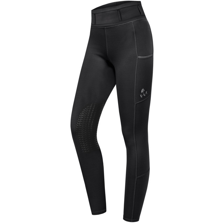 Damen Reitleggings Silikon Vollbesatz ELLA schwarz