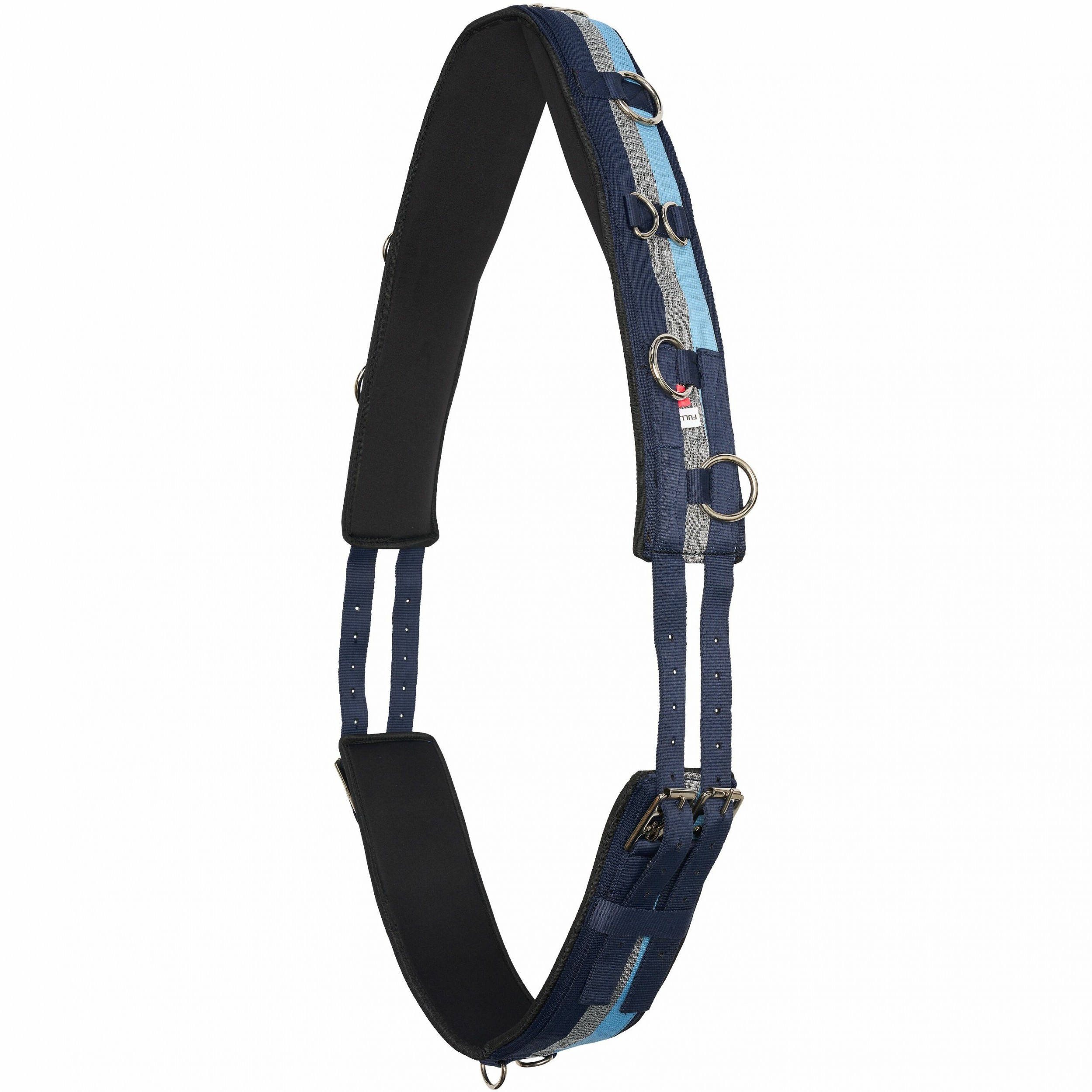 Longiergurt Nylon IRHDeluxe blue-navy-silver