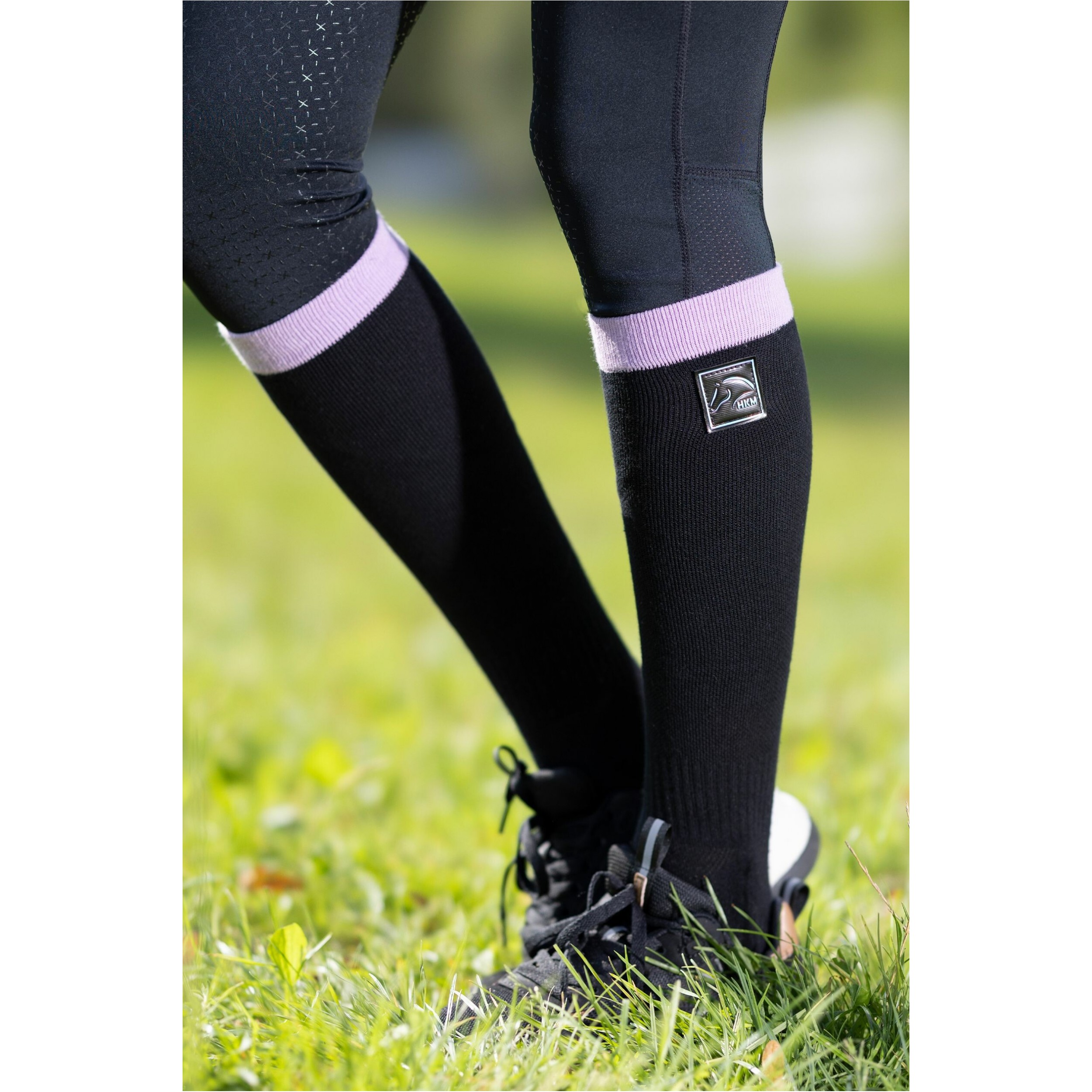 Reitsocken HARBOUR ISLAND schwarz