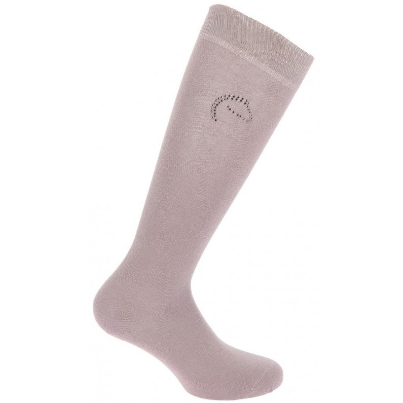 Reitsocken LOGO altrosa