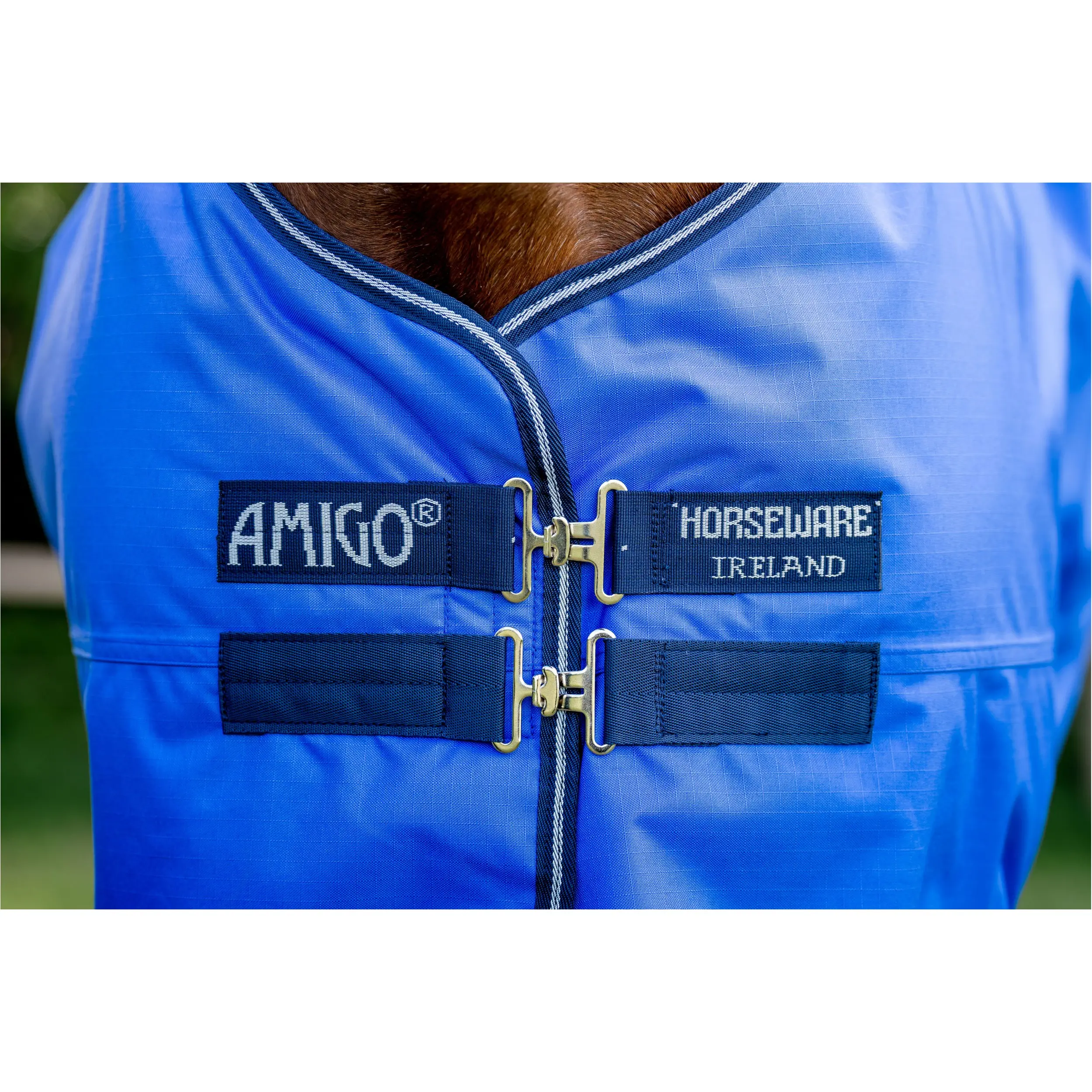 Outdoordecke 50g Füllung 600D AMIGO Hero Ripstop Horseware blue/navy