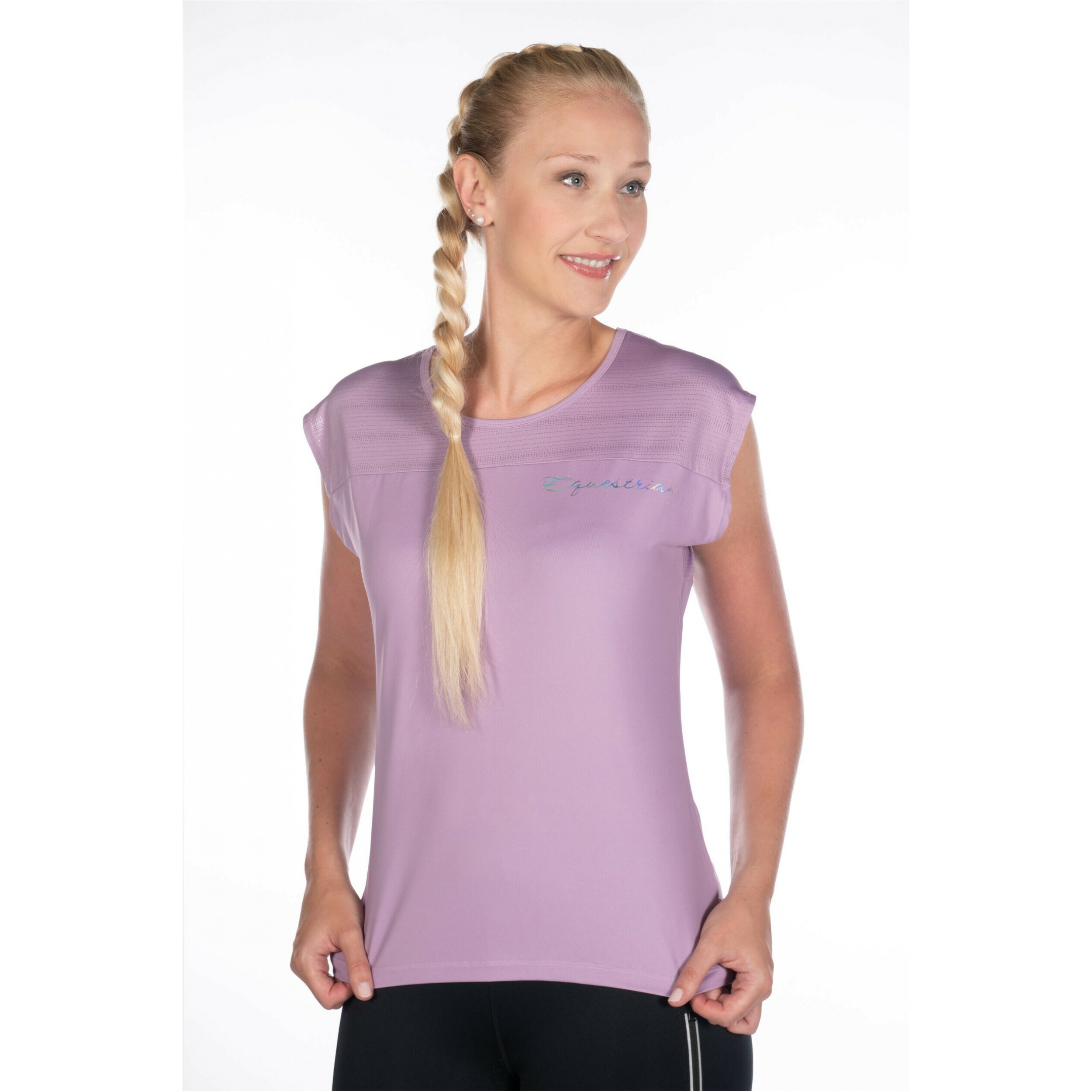 Damen T-Shirt HARBOUR ISLAND helllila