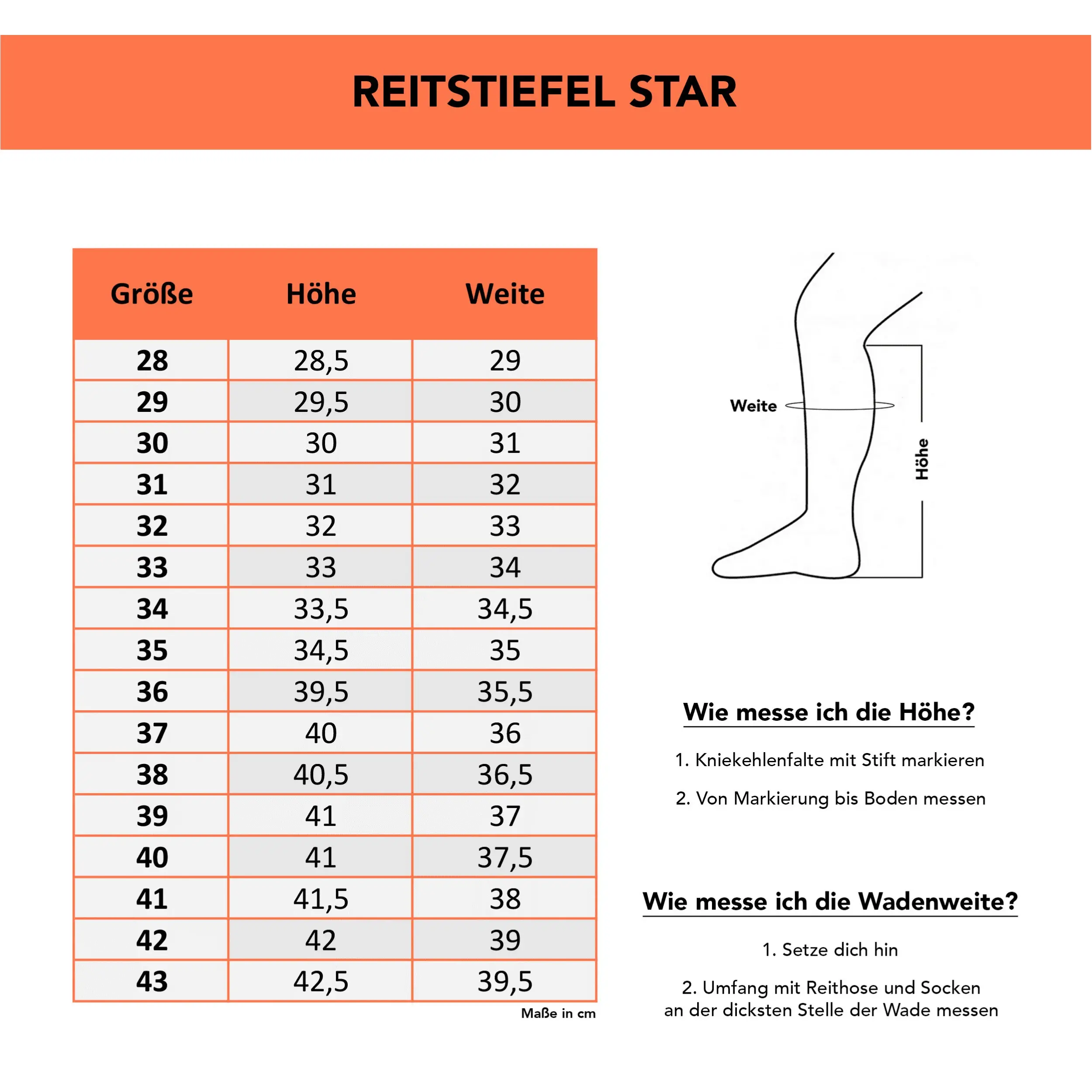 Reitstiefel STAR schwarz