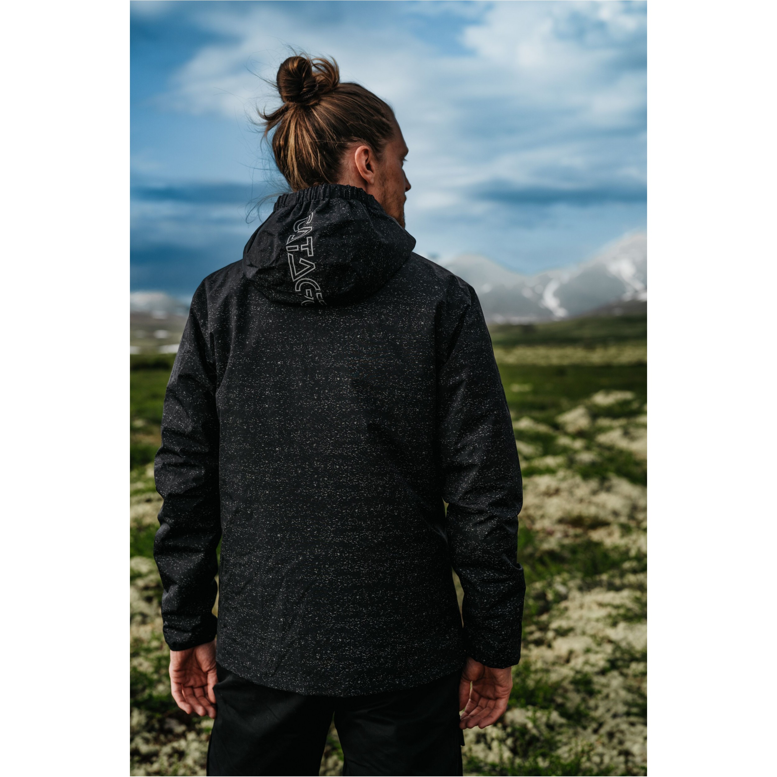 Reflexjacke TRAINER schwarz