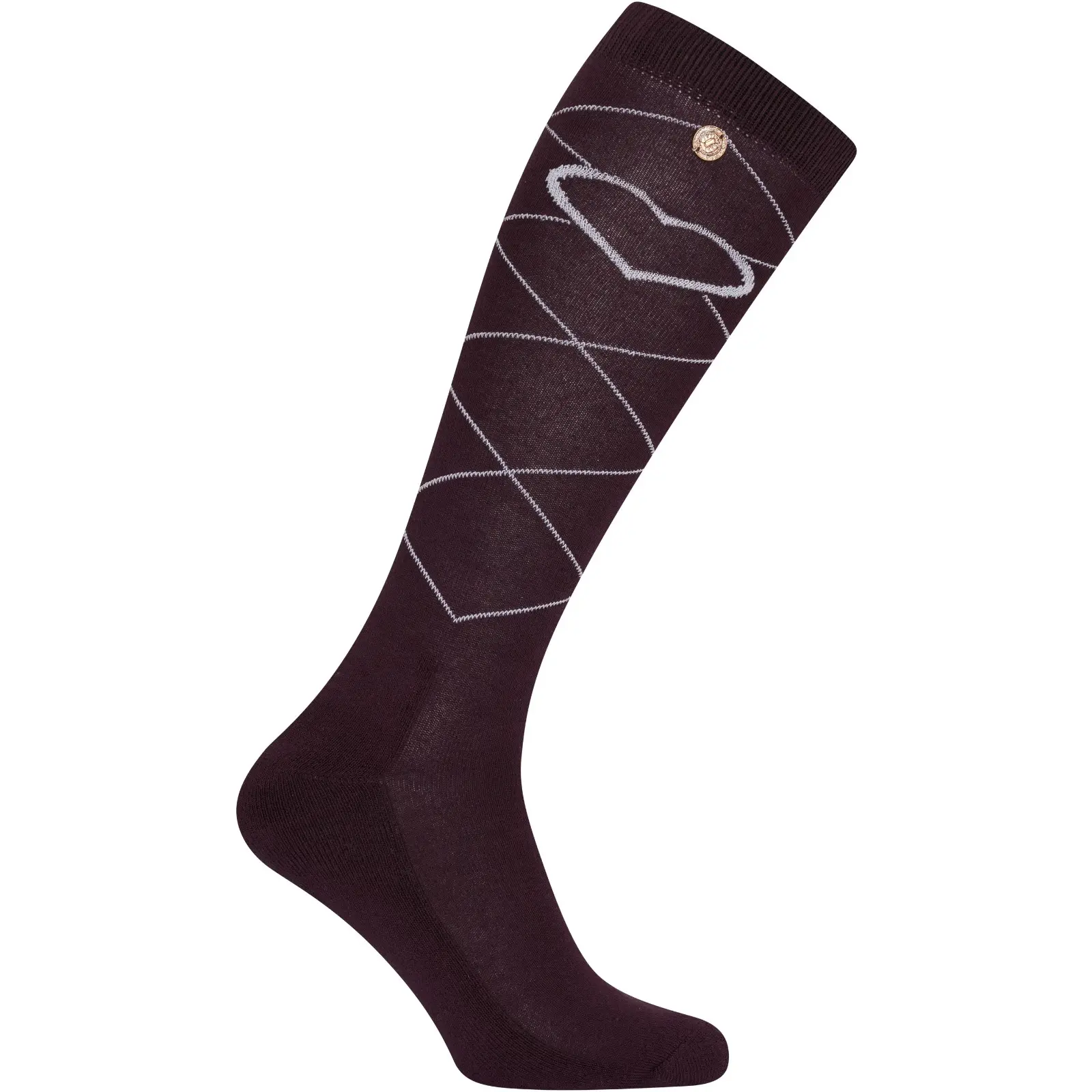 Reitsocken IRHImperial Heart bordeaux