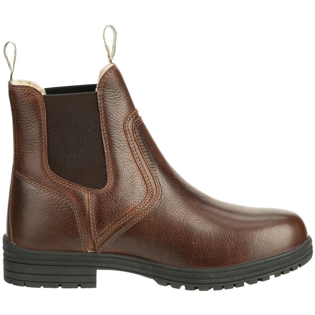 Winter Damen Jodhpur Reitstiefeletten AMARON Chelsea Wool chocolate