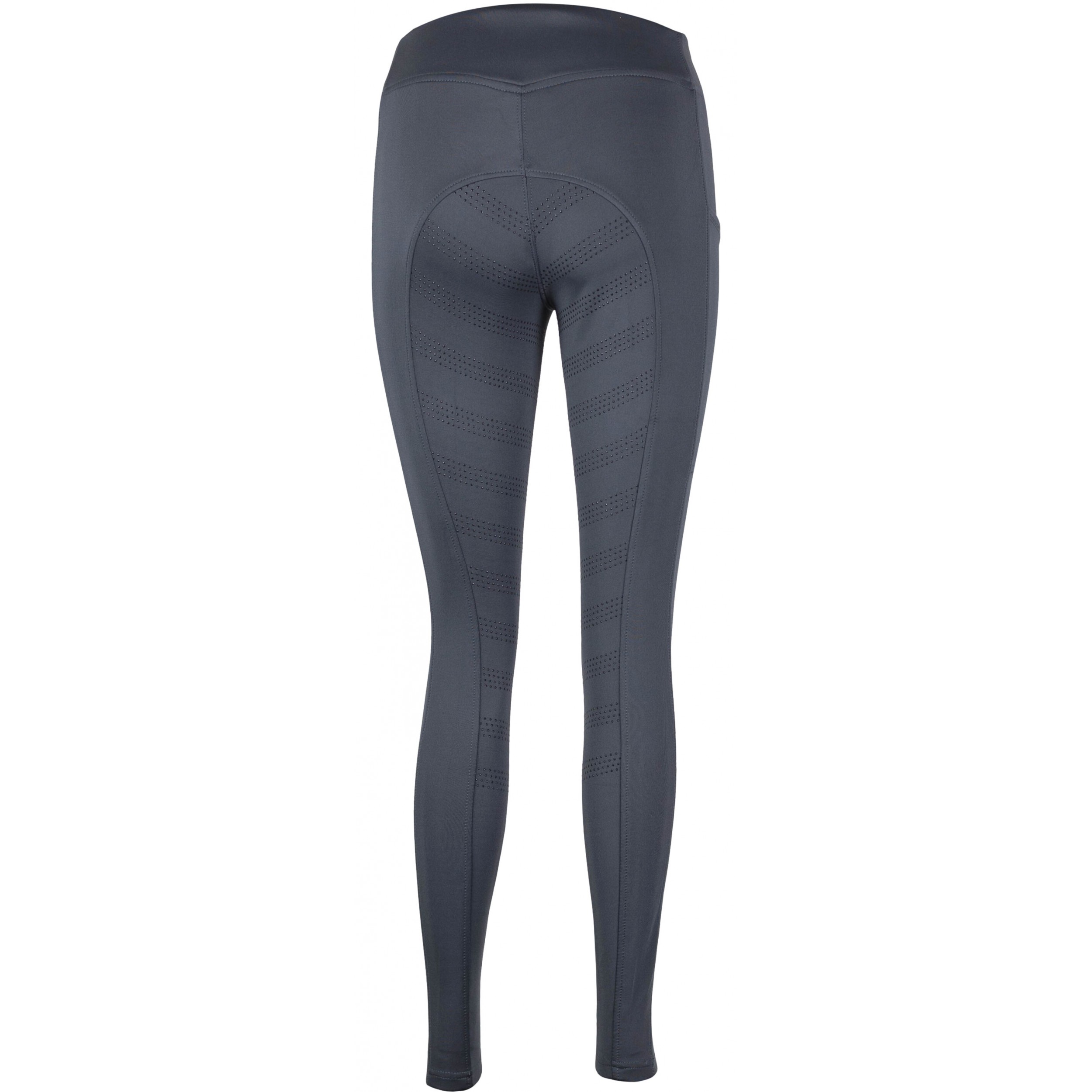 Damen Reitleggings Silikon Vollbesatz ARIELLA graphit