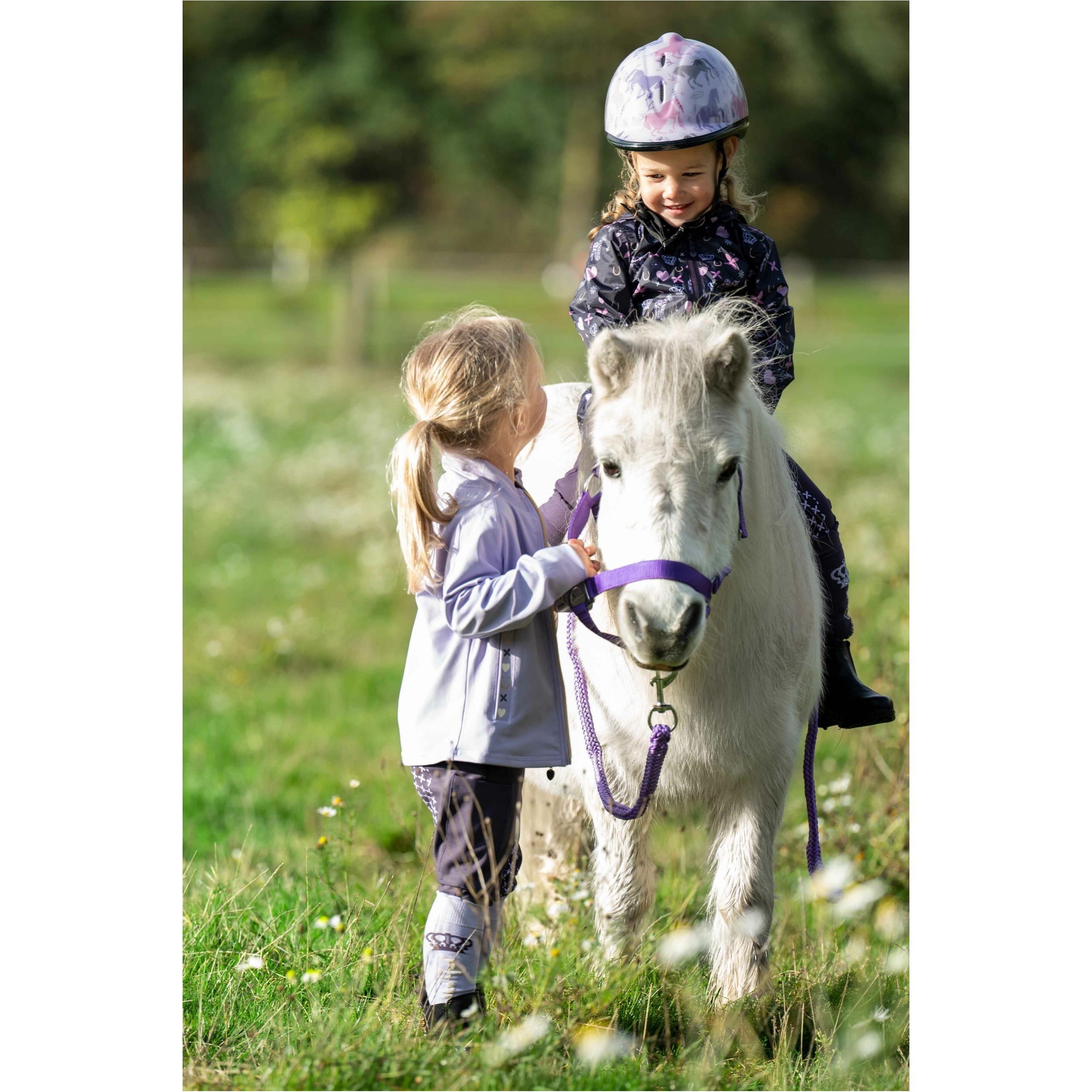 Kinder Funktionsjacke LOLA lavendel