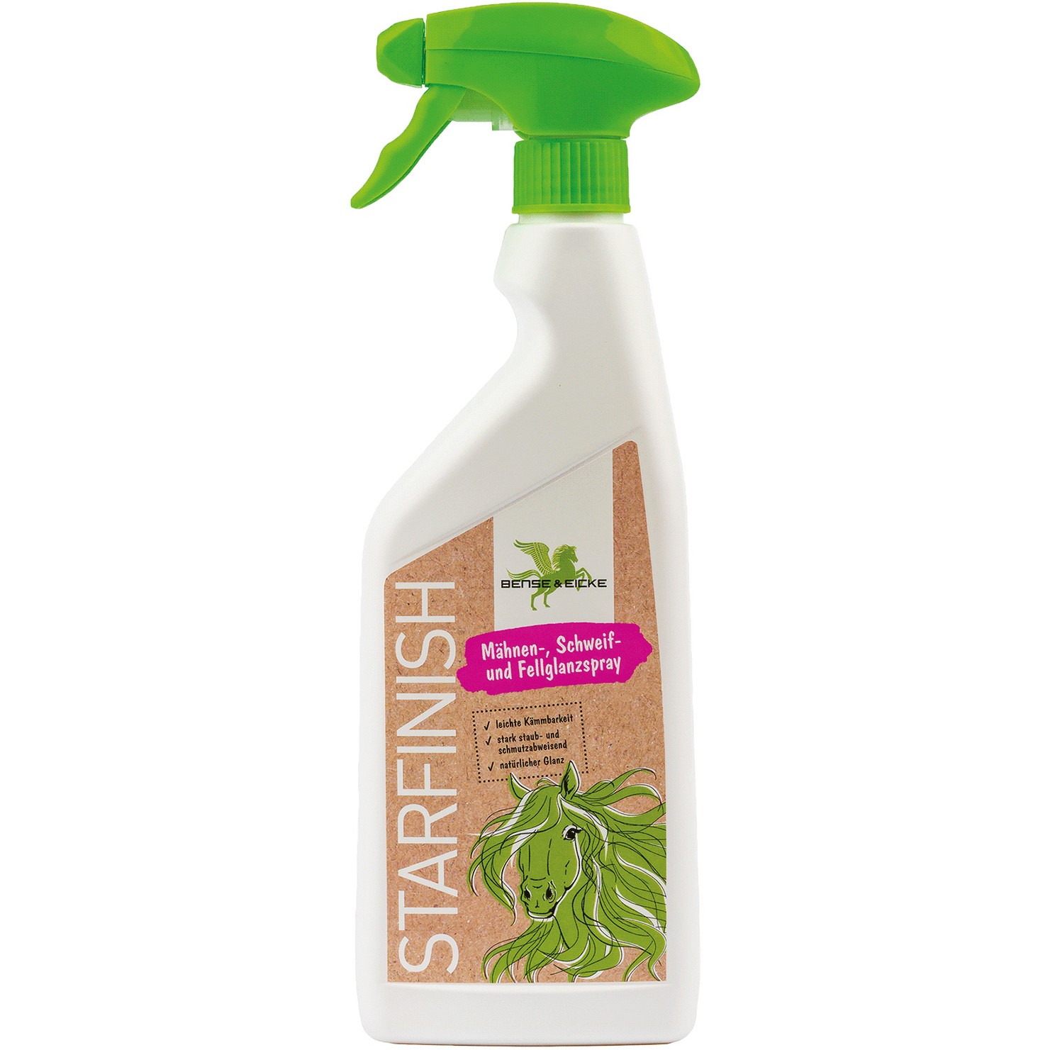 Mähnen-, Schweif- und Fellglanzspray STAR FINISH 500ml