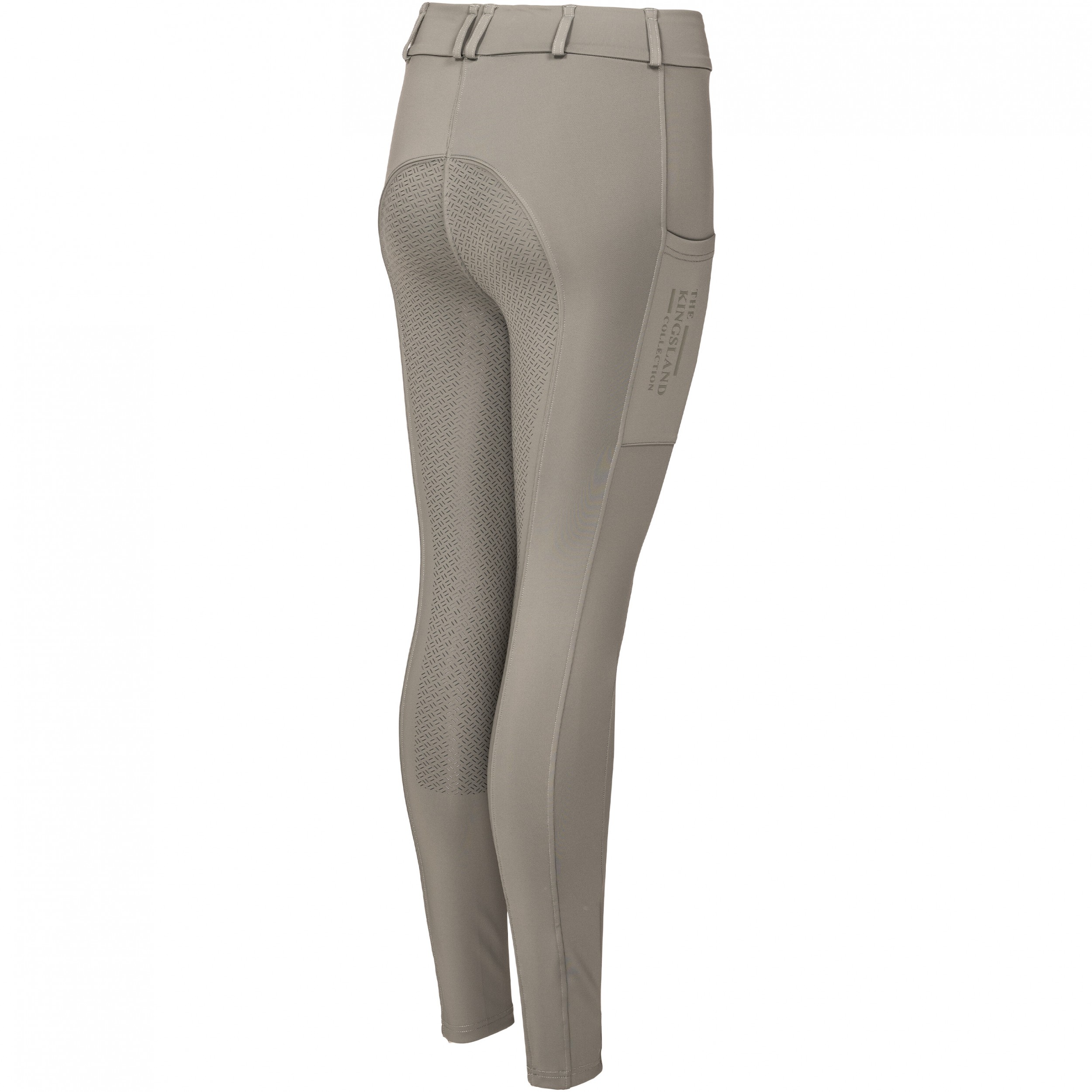 Damen Reithose Silikon Vollbesatz KLKaya F-Tec6 green castor