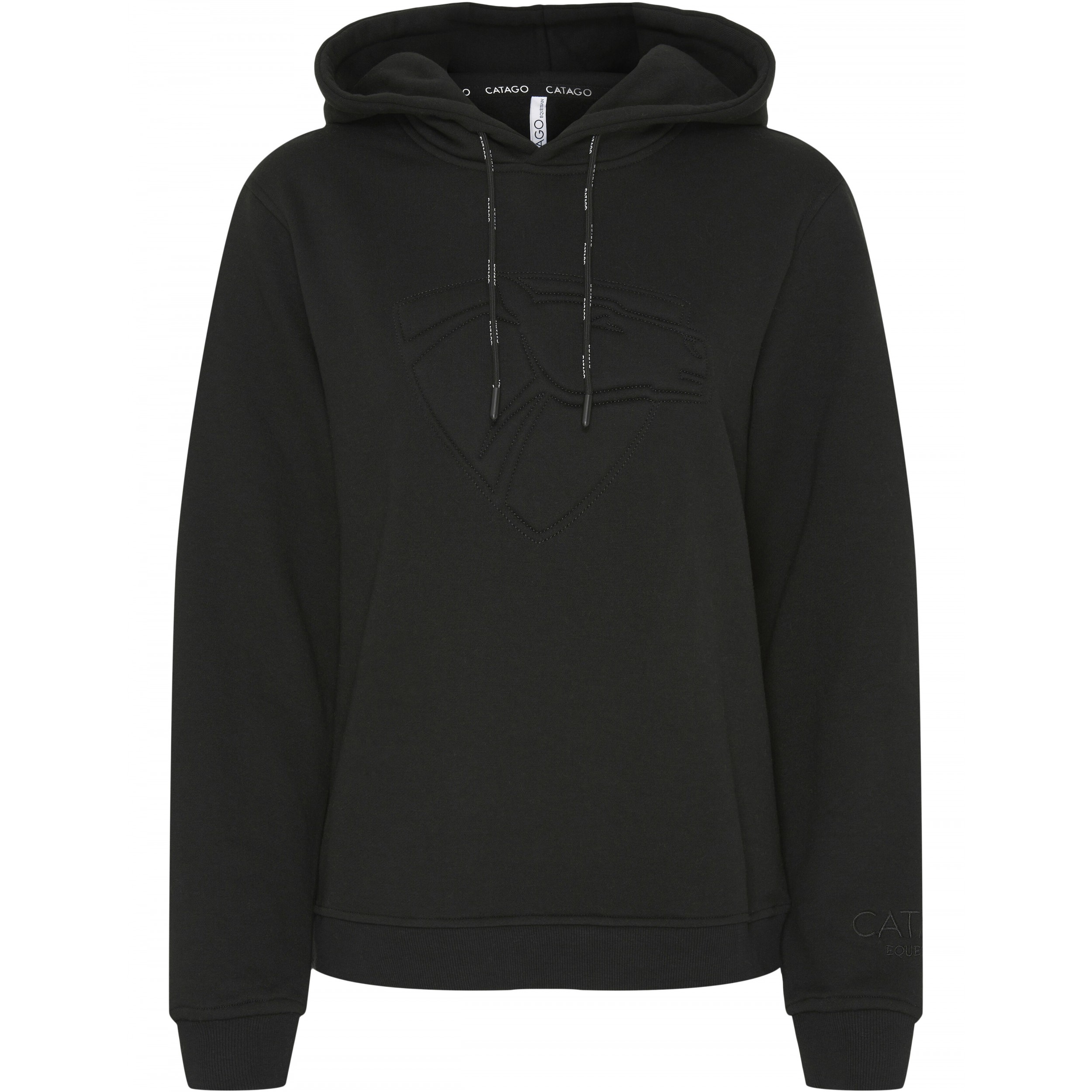 Damen Kapuzenpullover RONJA schwarz