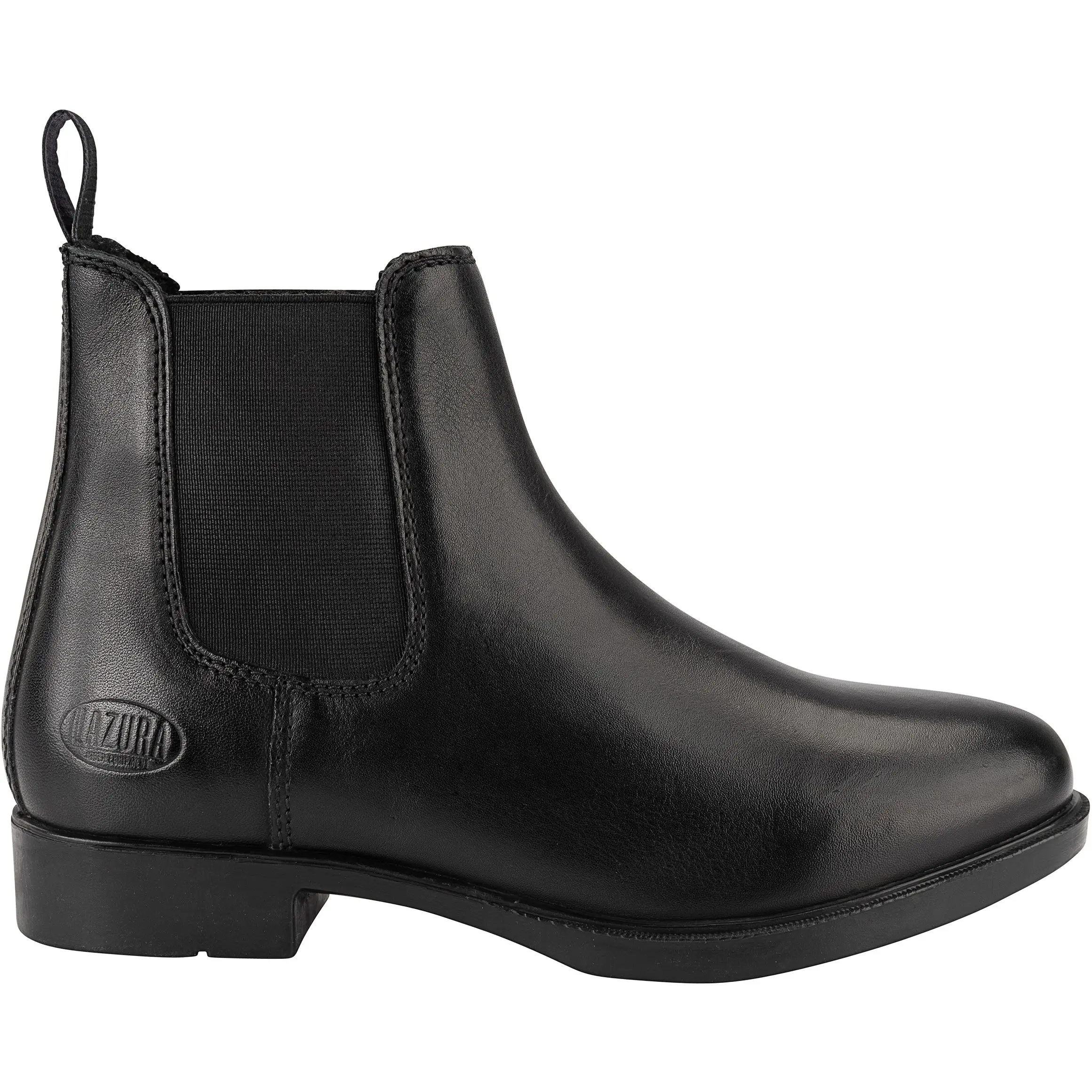 Winter Jodhpur Reitstiefeletten CLASSIC Echtleder schwarz