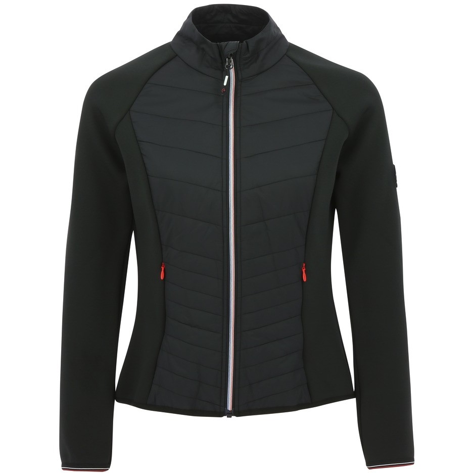 Damen Hybrid Jacke OLIVIA schwarz