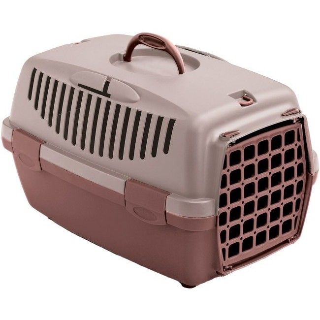 Transportbox GULLIVER 1 pink/braun