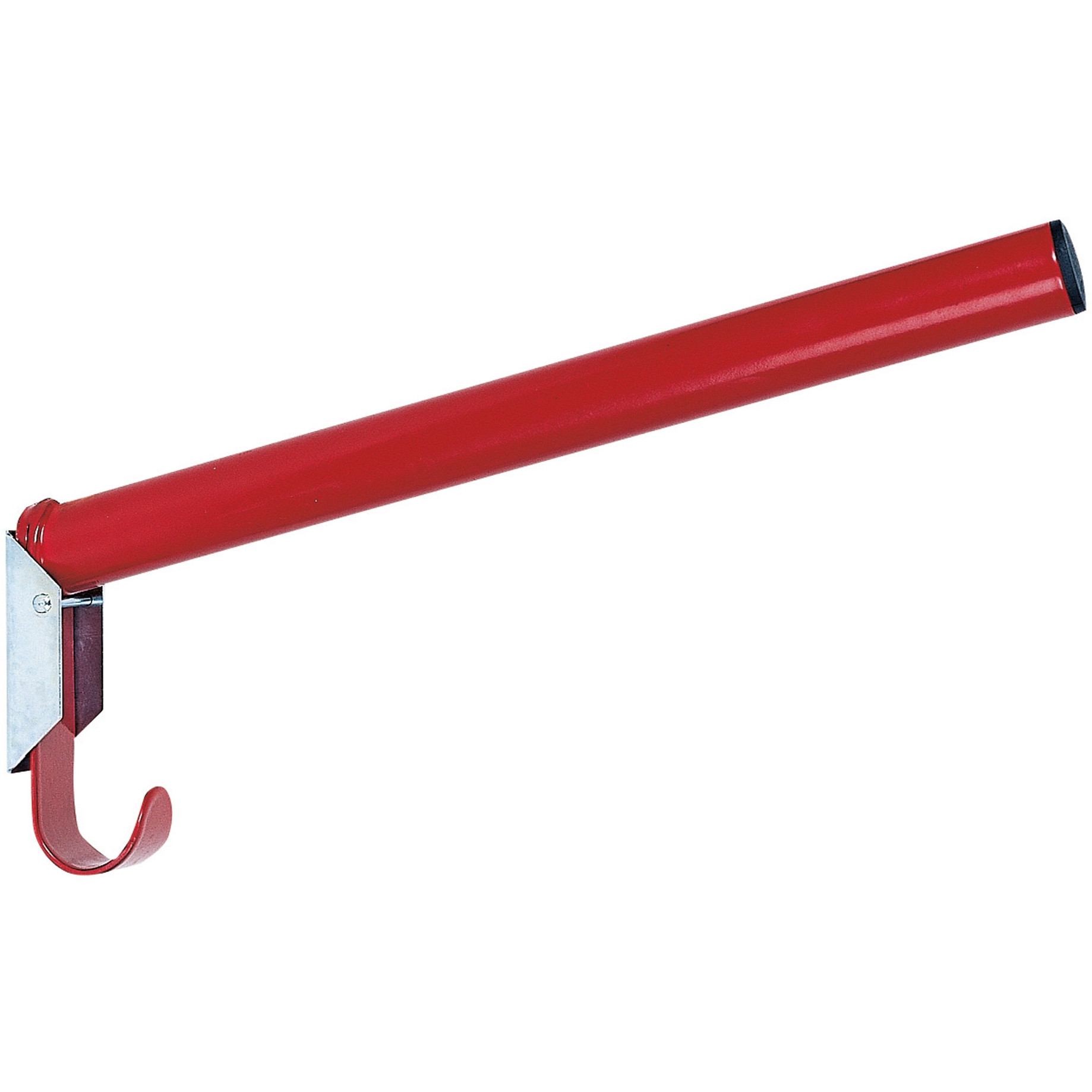 Sattelhalter klappbar rund mit integriertem Trensenhalter rot