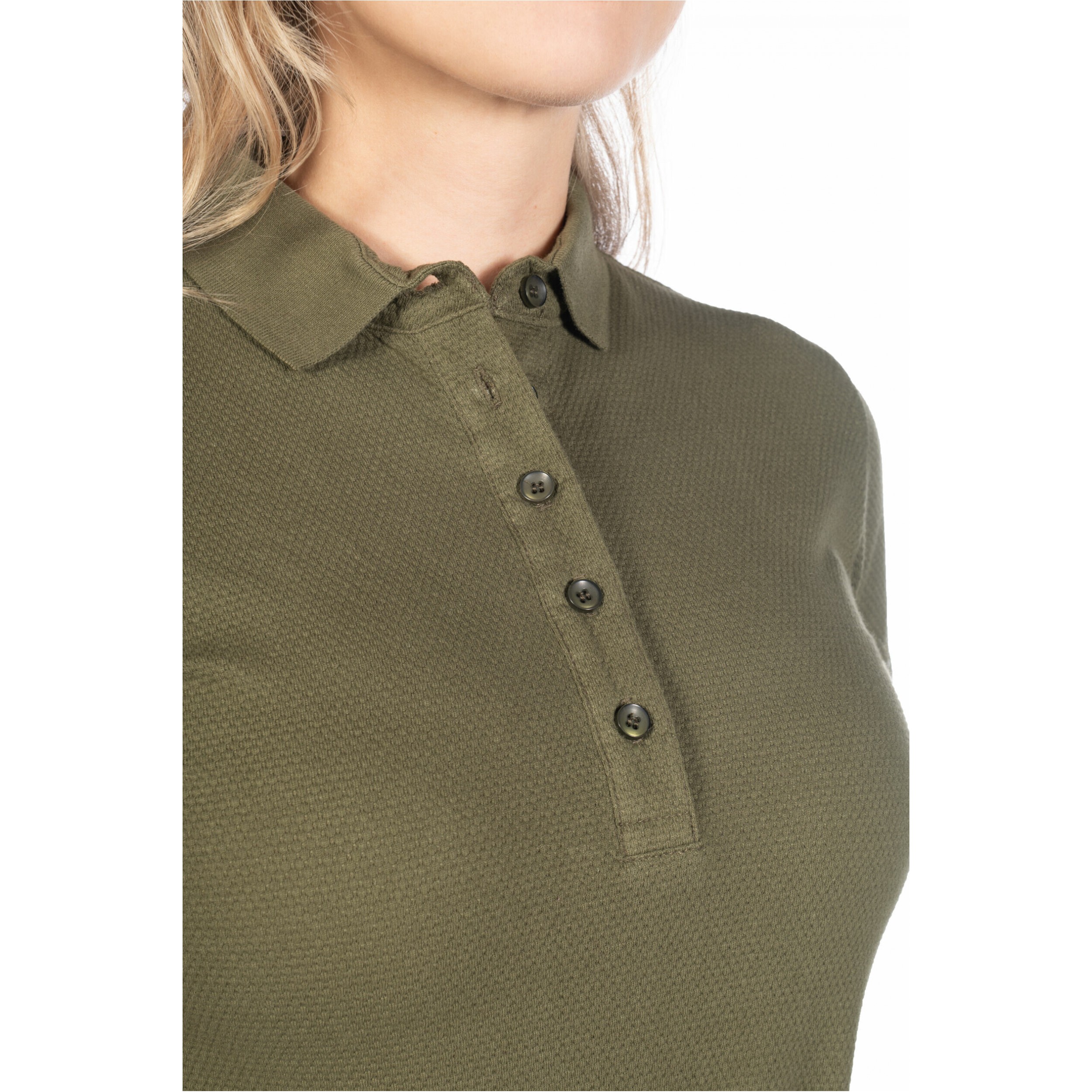 Damen Poloshirt ELISA khaki