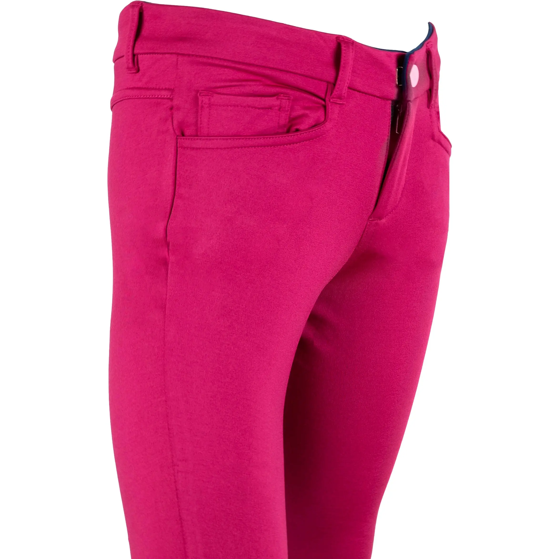 Kinder Reithose Silikon Kniebesatz COMFY cranberry