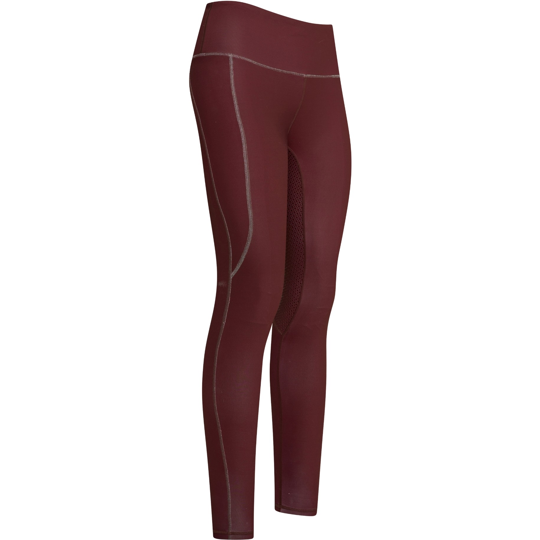 Damen Reitlegging Silikon Vollbesatz HVPSporty Sue dark berry