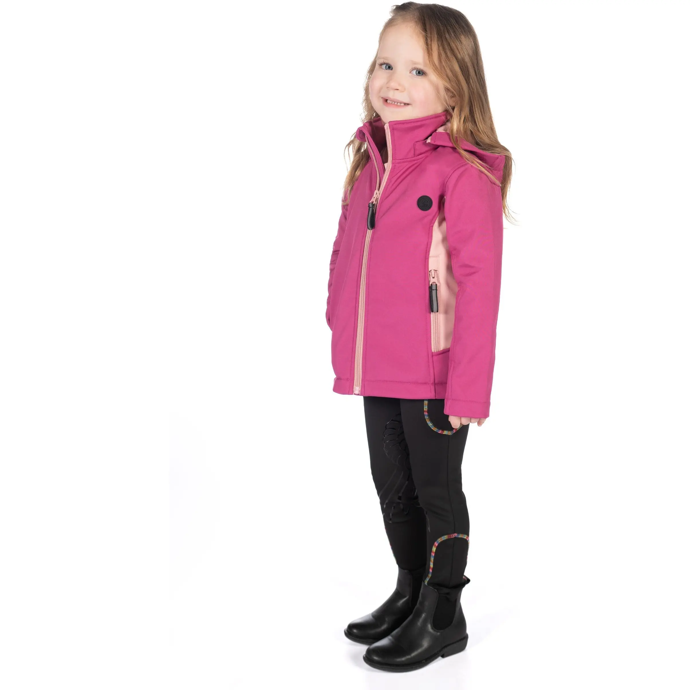 Kinder Softshelljacke POLLY magenta