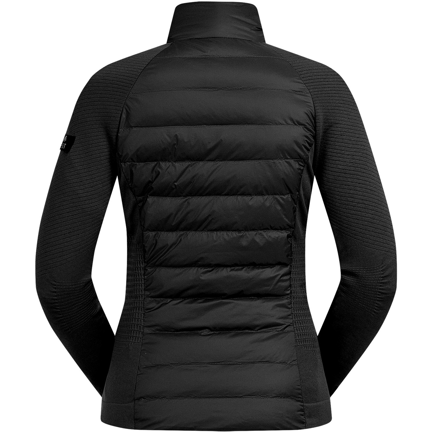 Damen Hybrid Steppjacke OREGON schwarz