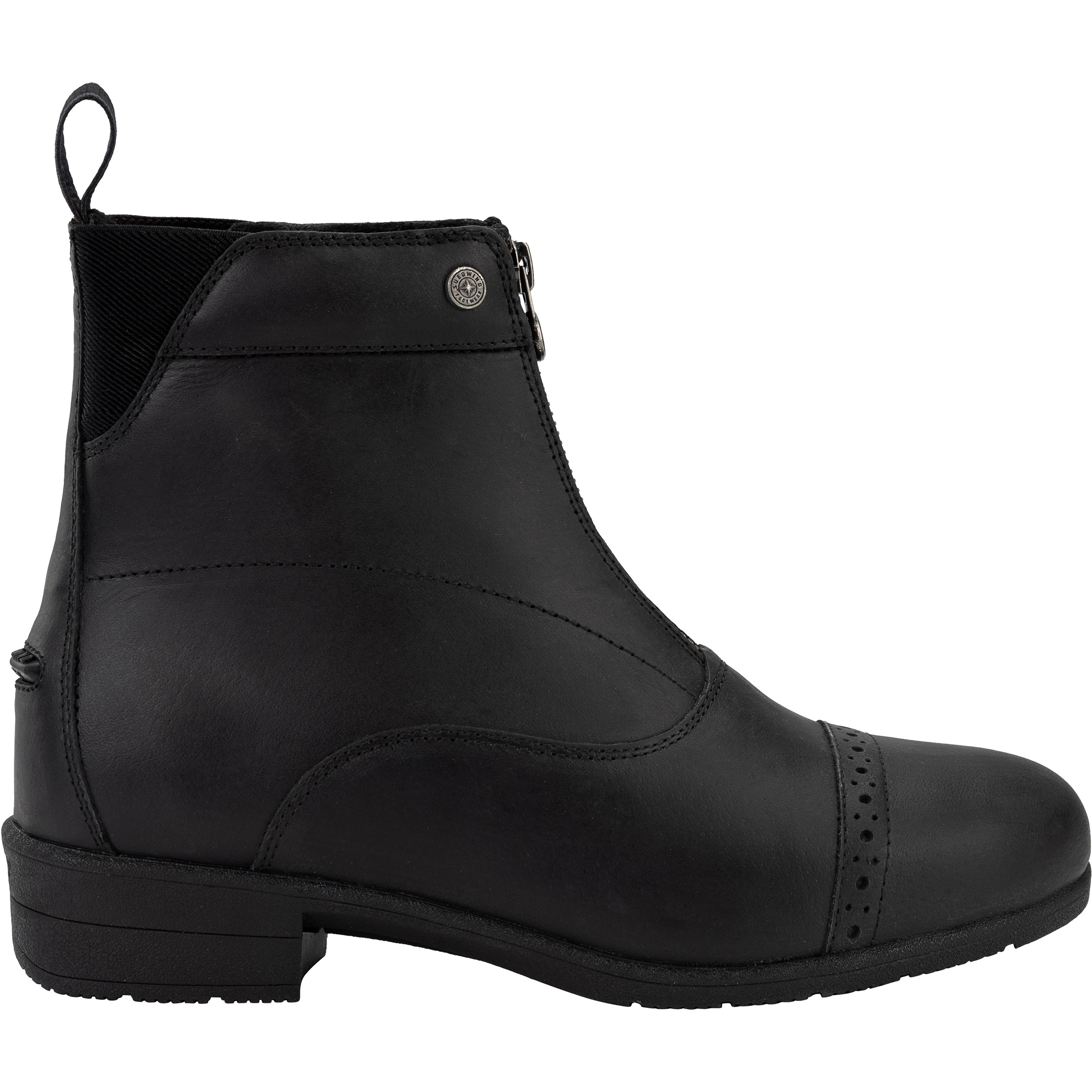 Winter Reitstiefeletten IceLock FZ Echtleder schwarz