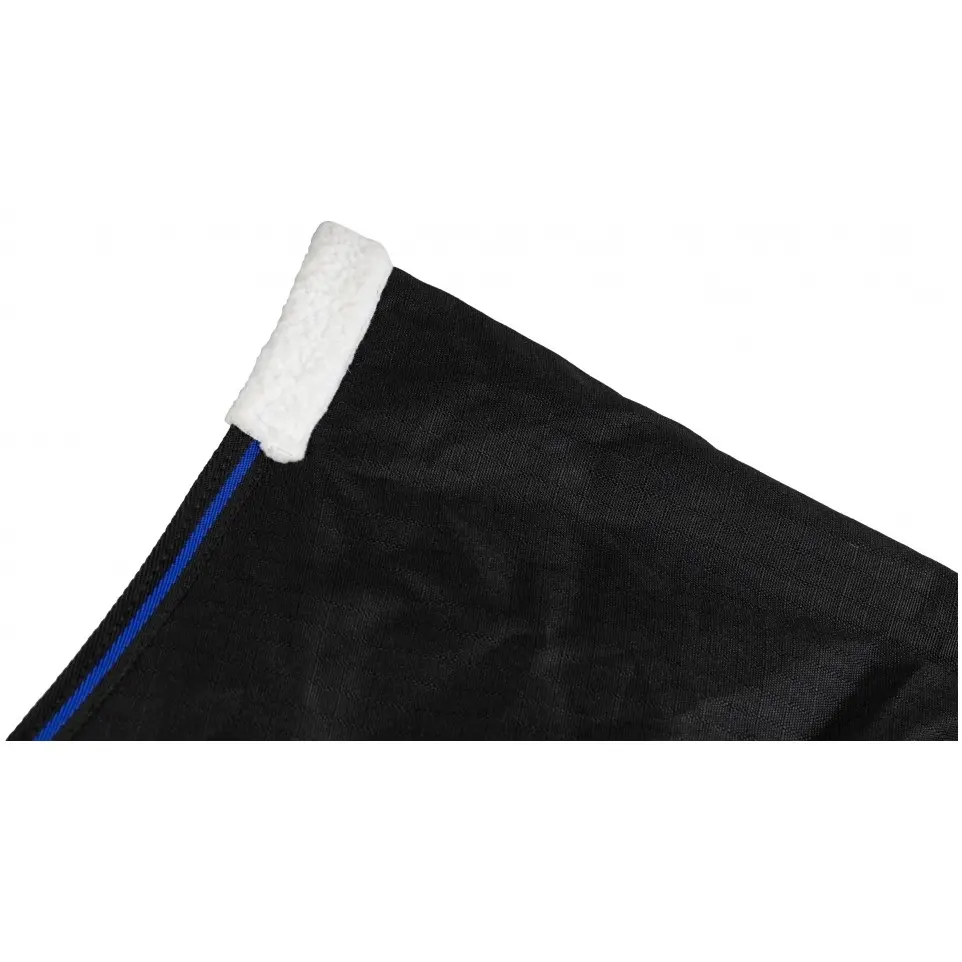 Winterdecke High Neck 300g Füllung 600D BASICLINE schwarz/royalblau - Posten