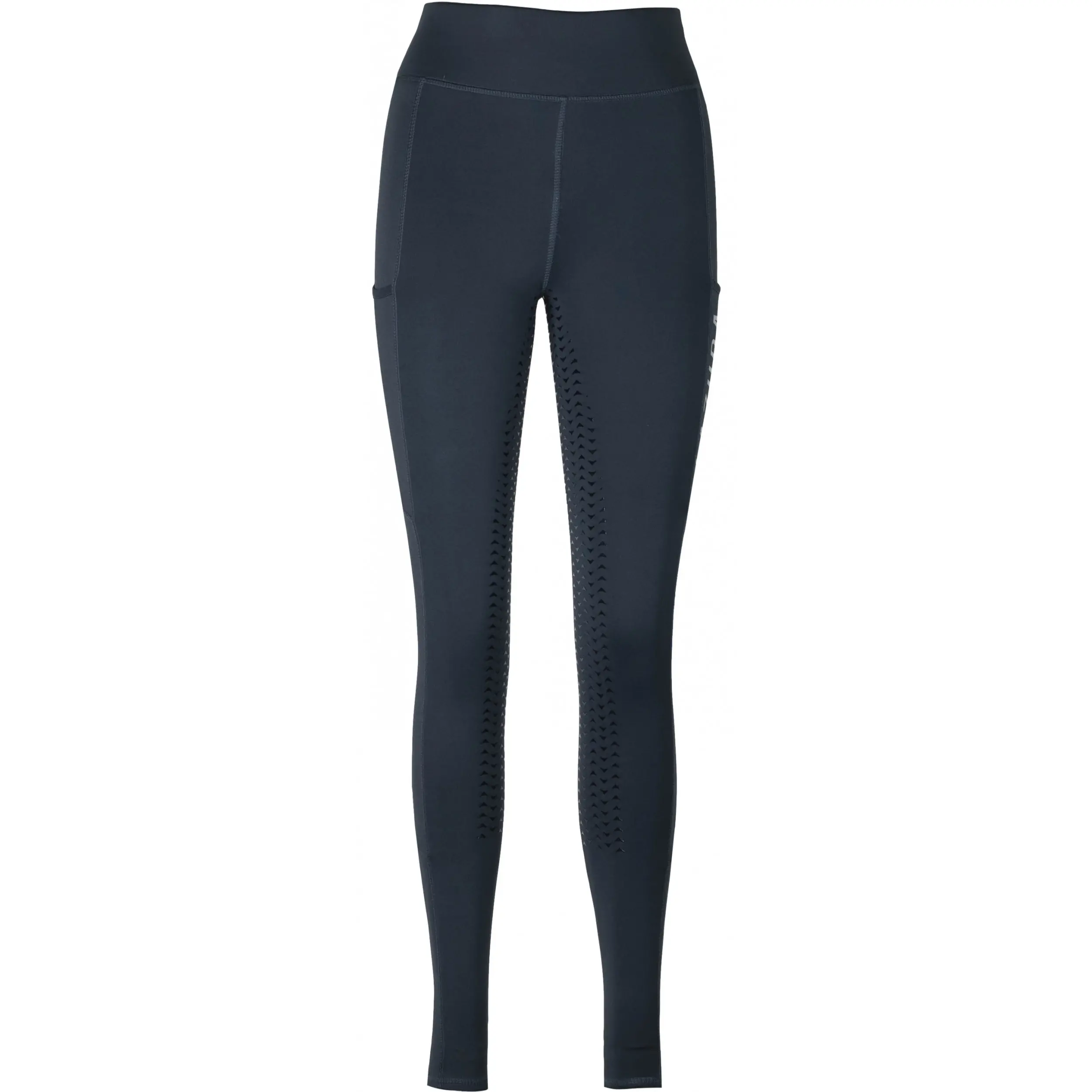 Kinder Reitleggings Silikon Vollbesatz EMILIA asphalt