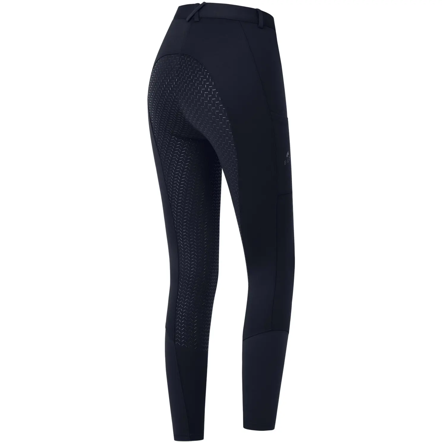 Damen Thermo Reithose Silikon Vollbesatz ESSENTIAL tiefblau