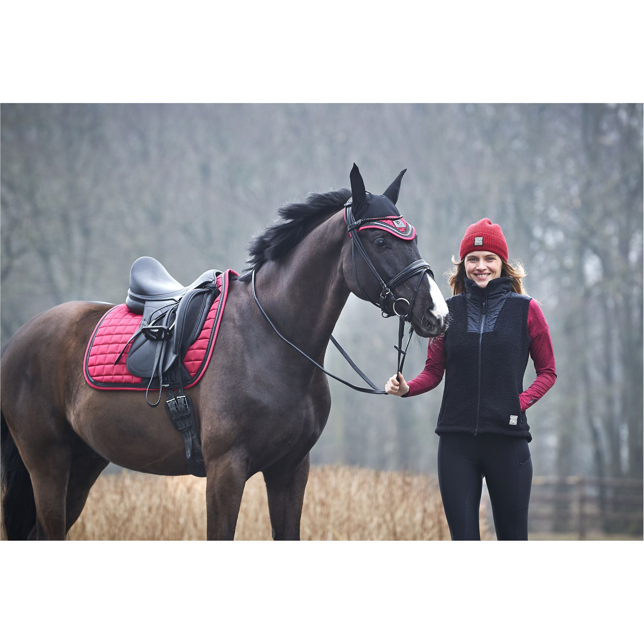 Damen Reitweste AIMEE schwarz