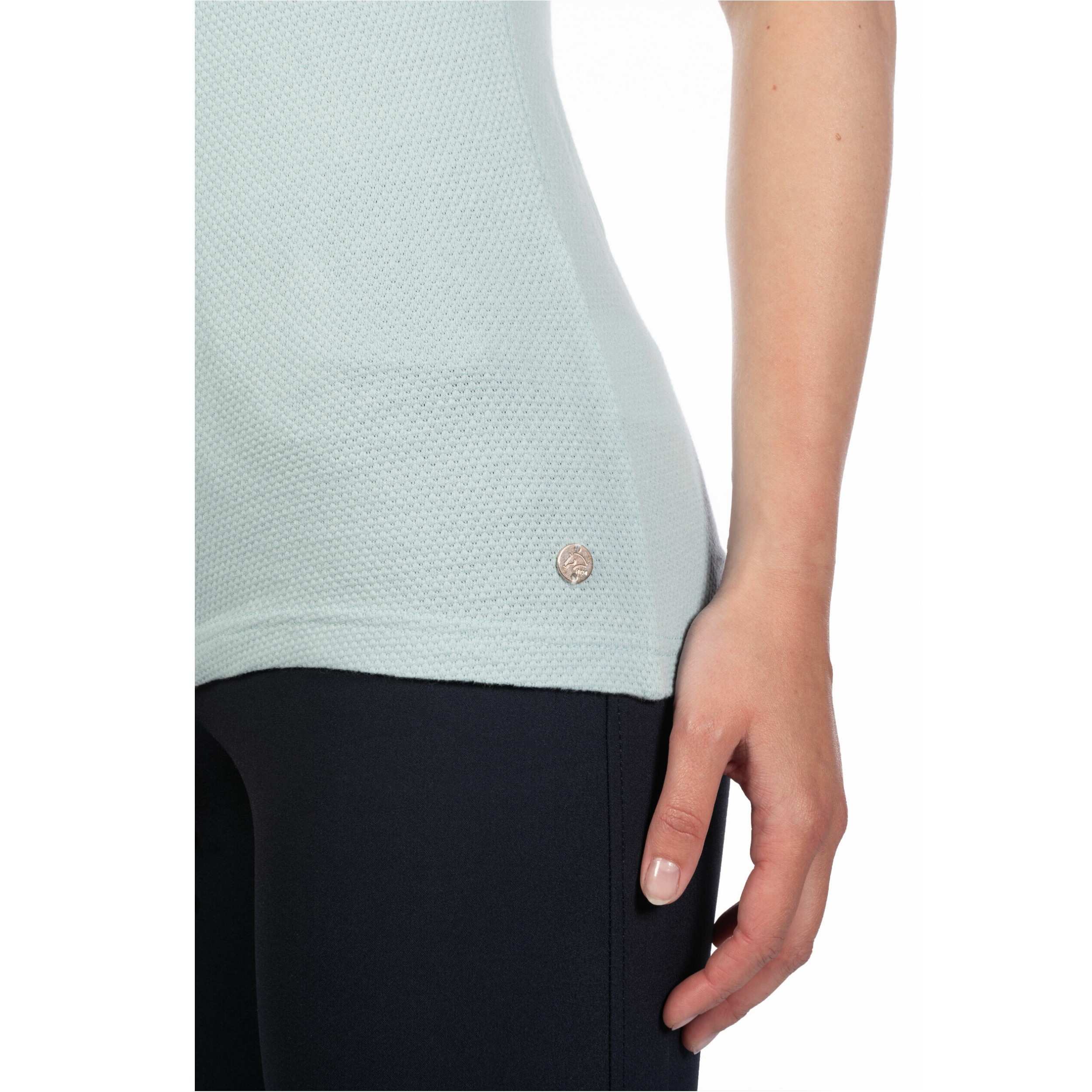 Damen Poloshirt ELISA hellblau