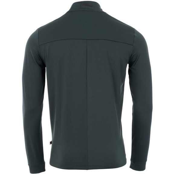 Herren Stehkragenshirt ENDRIK deep green