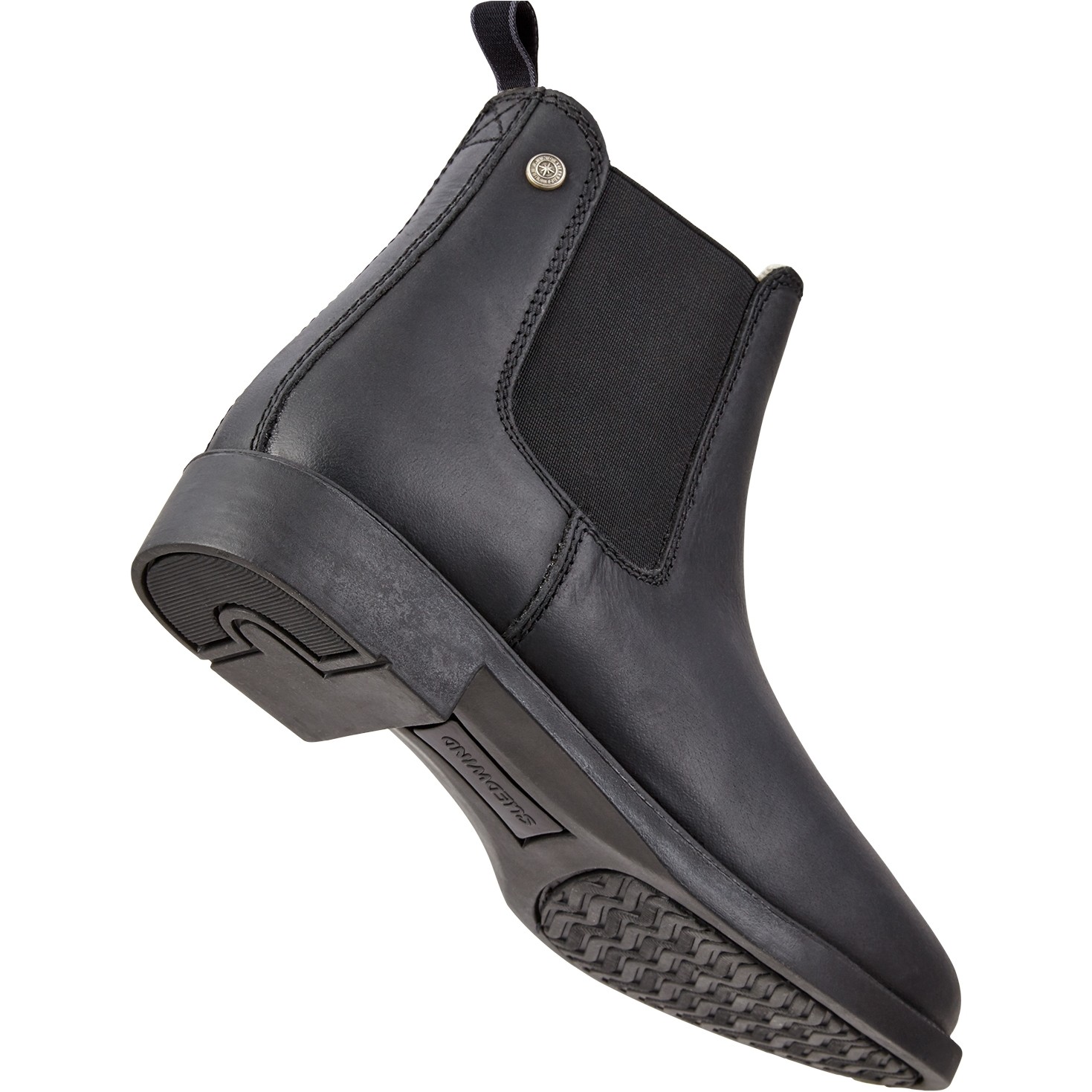 Winter Jodhpur Reitstiefeletten NOVA Classic Echtleder schwarz