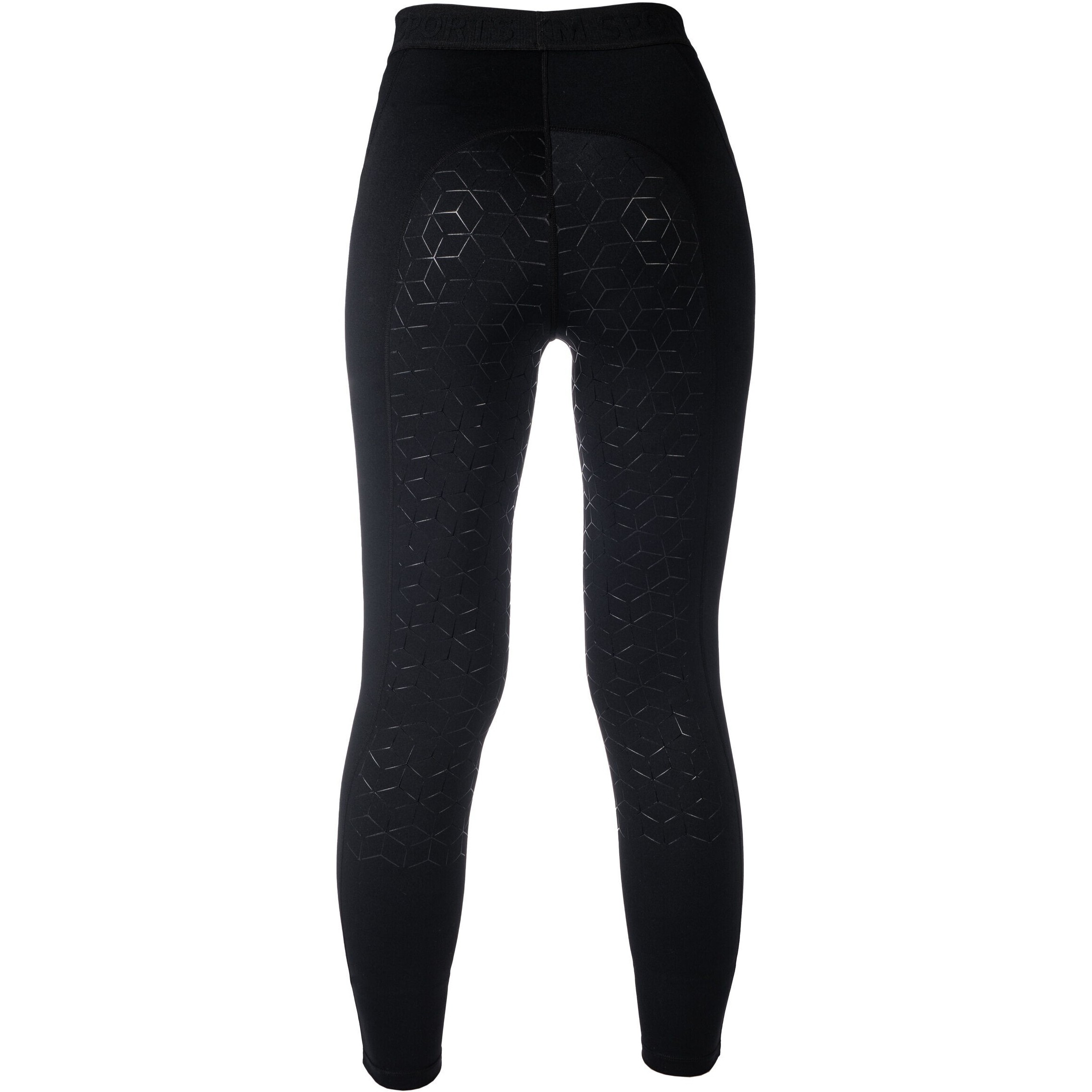 Damen Reitleggings Silikon Vollbesatz TABEA schwarz