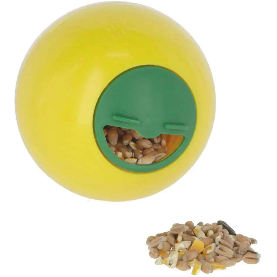 Katzen Snackball gelb ø 7,5cm