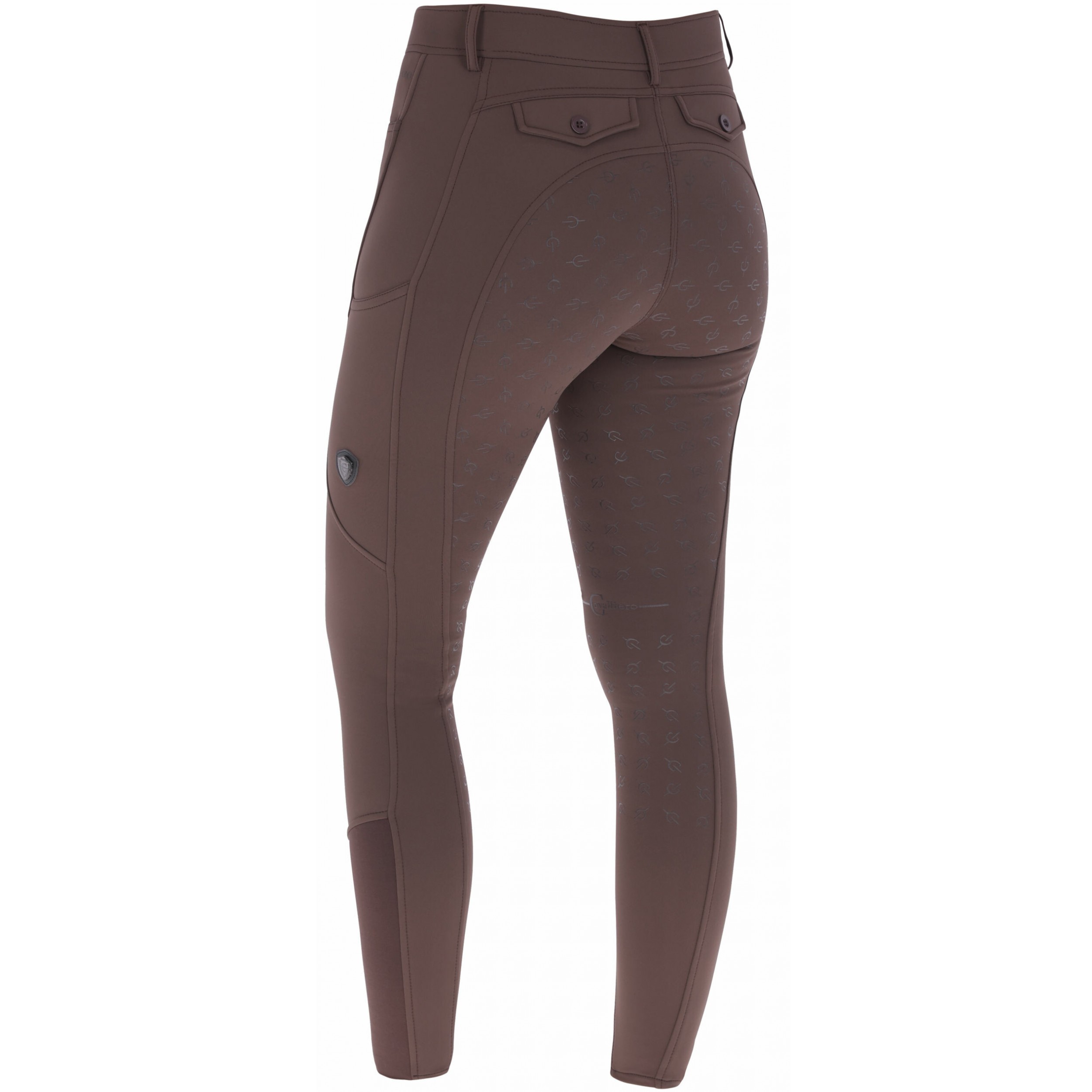 Damen Reithose Silikon Vollbesatz H/W24 coffee