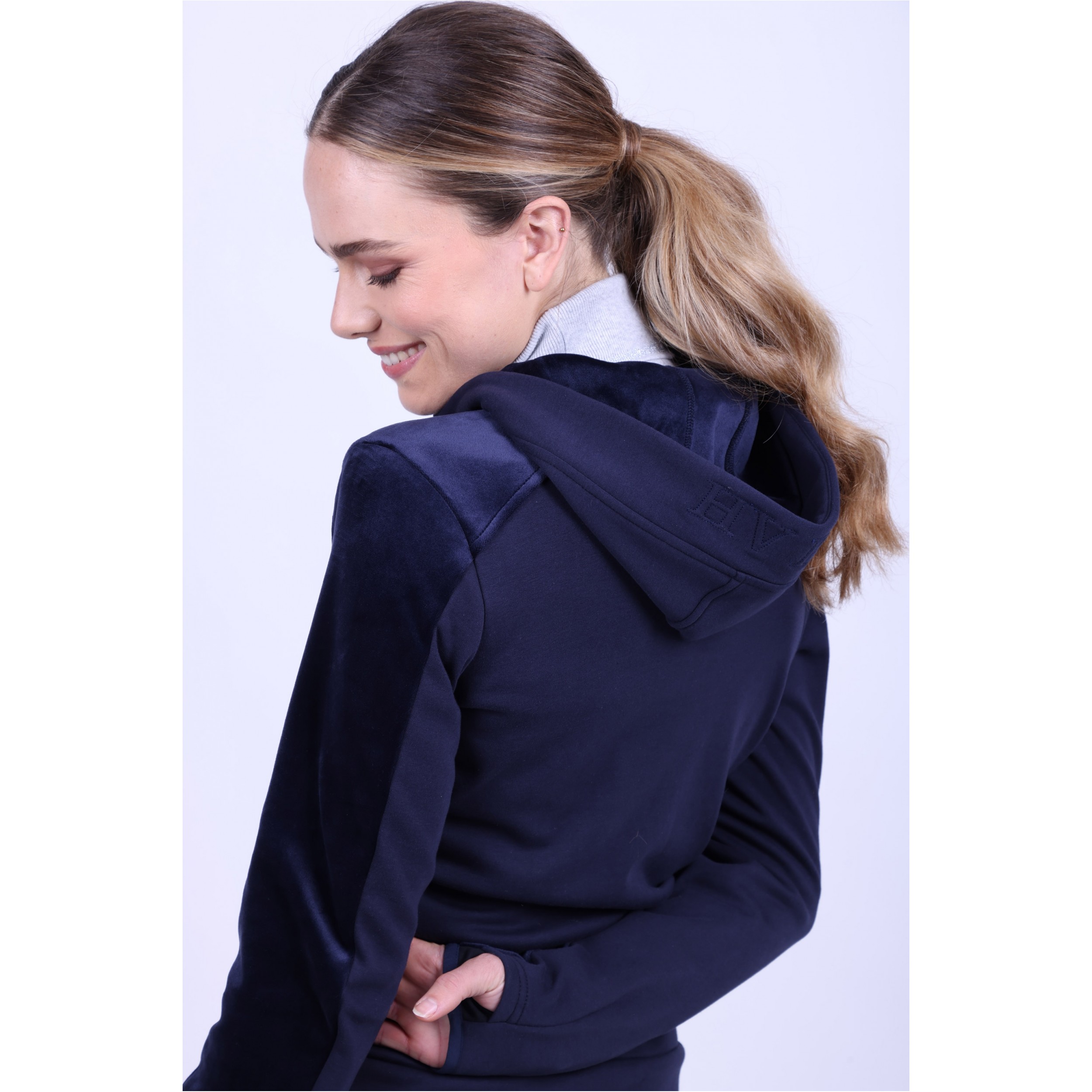 Damen Tech Hoodie HVPAurelia navy