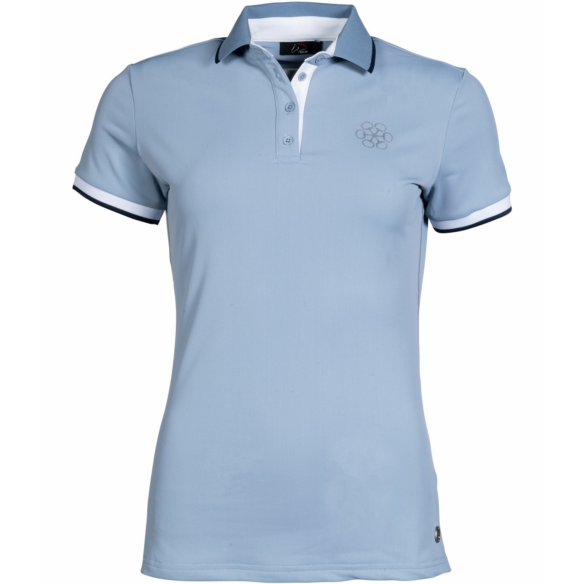 Damen Poloshirt BLOOMSBURY rauchblau